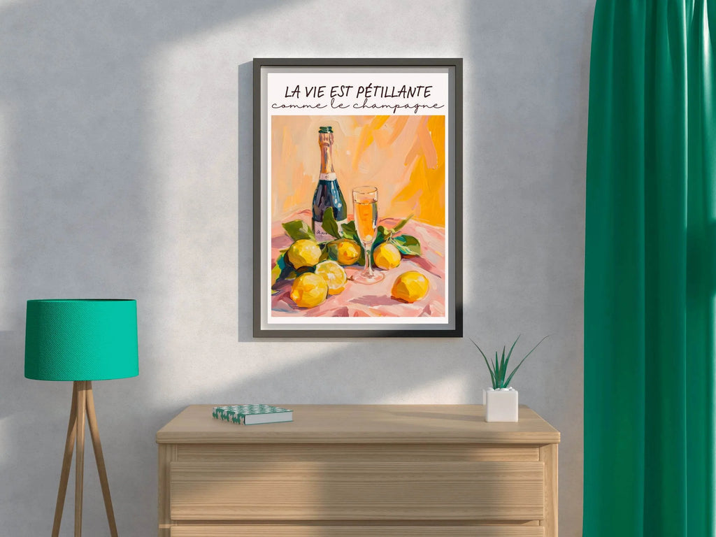 Petillant Naturel Wall Art - beink online art store