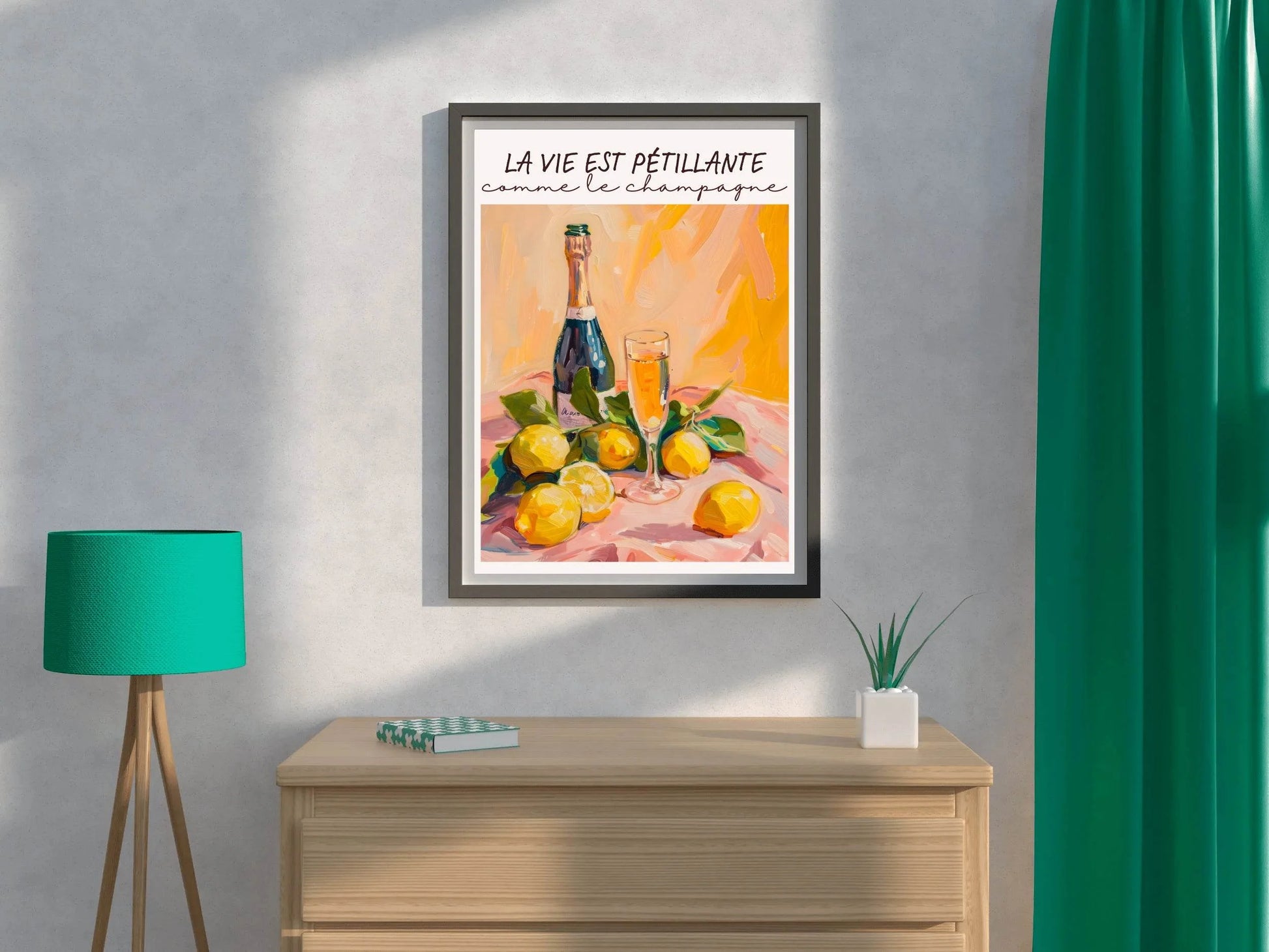 Petillant Naturel Wall Art - beink online art store