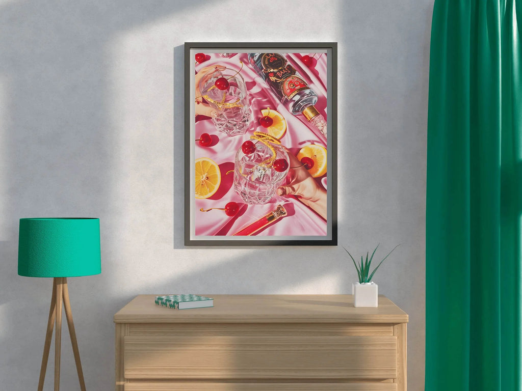 Whiskey Glass Wall Art - beink online art store