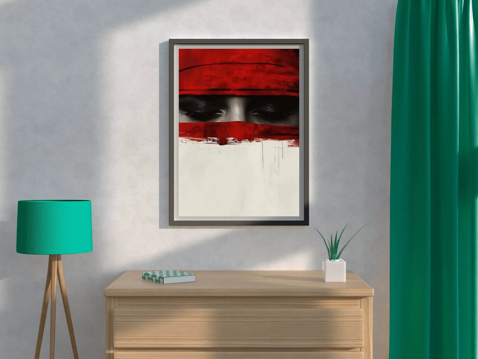 Painting Protesting Violence Against Women - beink online art store