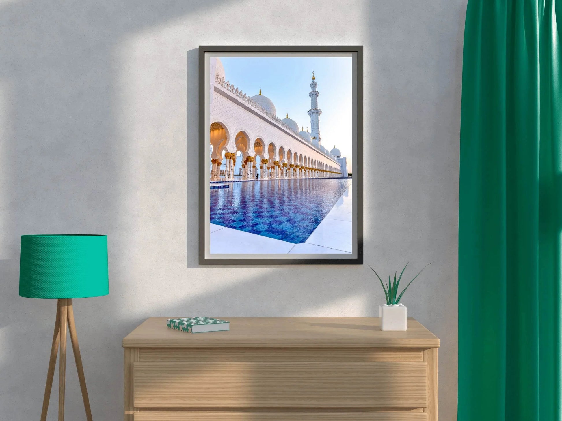 Tranquility of the Mosque Wall Art - beink online art store