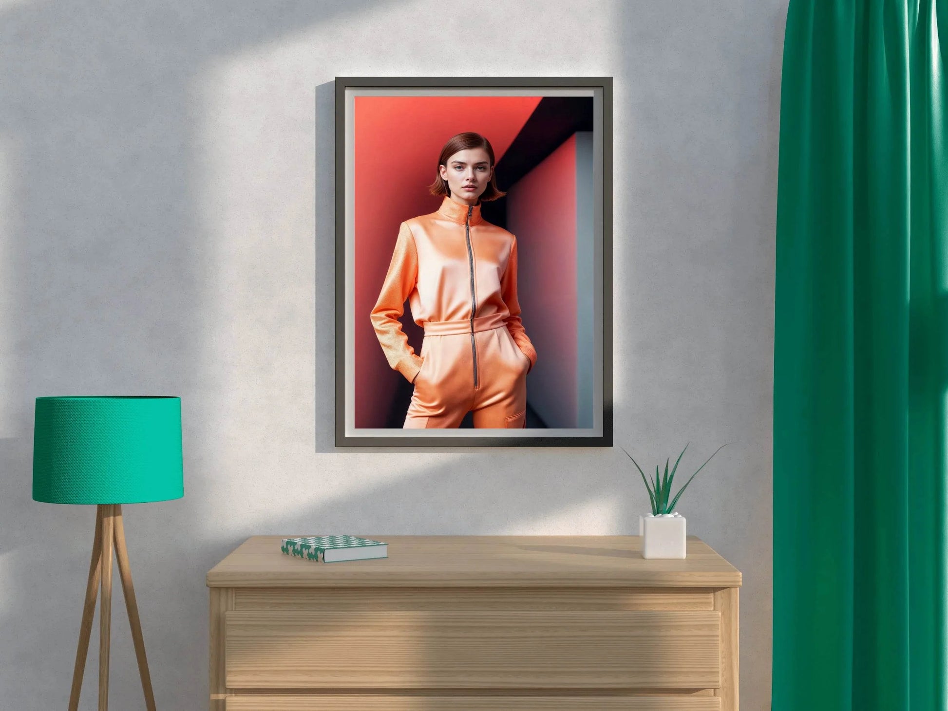 Capri Pants Jacket Wall Art - beink online art store
