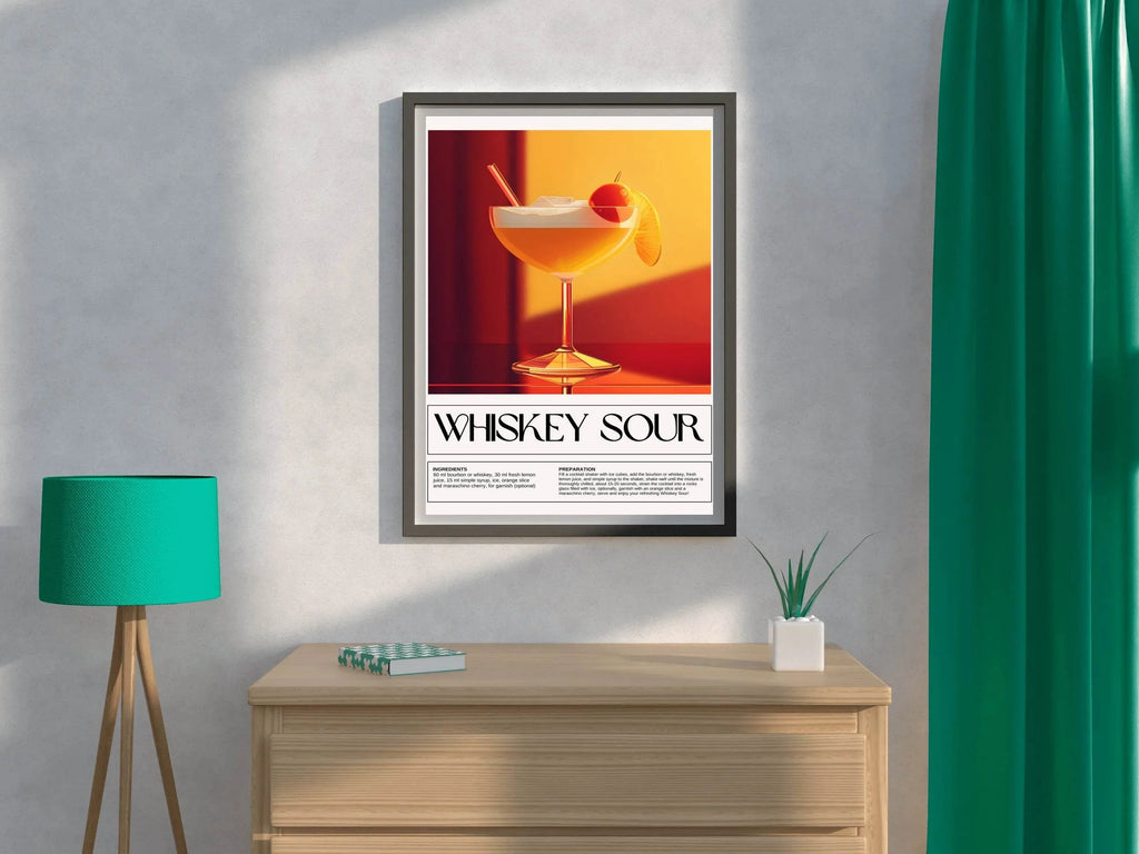 Whisky Sour Wall Art - beink online art store