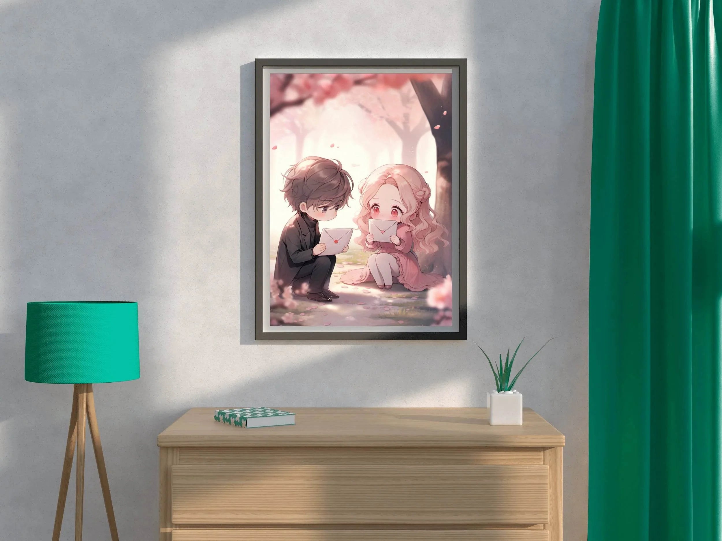 Durham Kawaii Lover Anime Wall Art - beink online art store