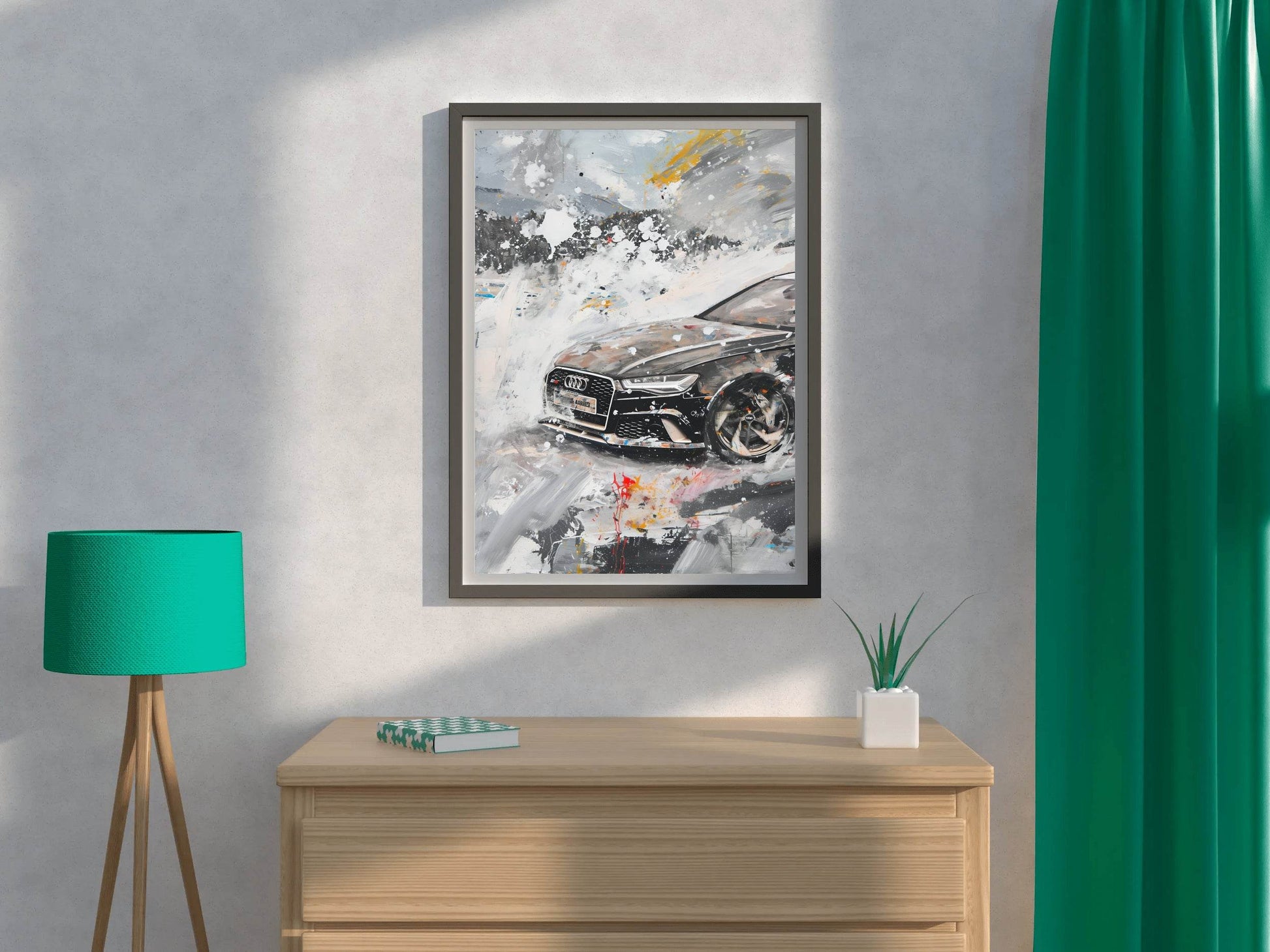 Audi RS6 Avant Wall Art - beink online art store