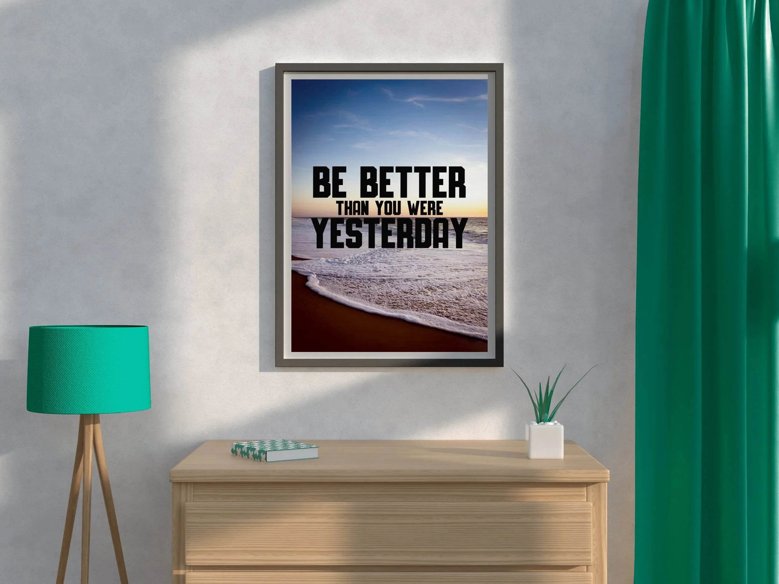 Be Better Motivational Wall Art - beink online art store