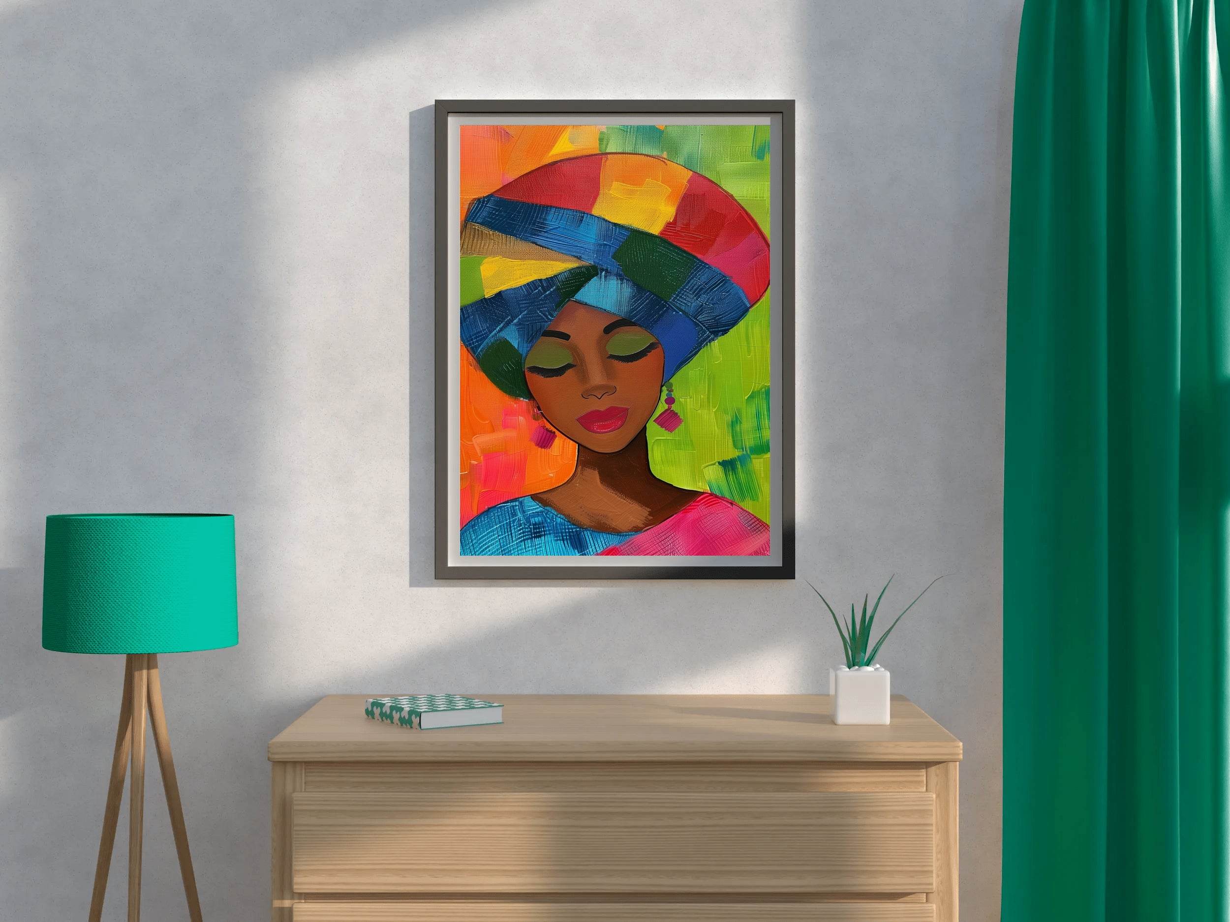 Turban African Wall Art - beink online art store