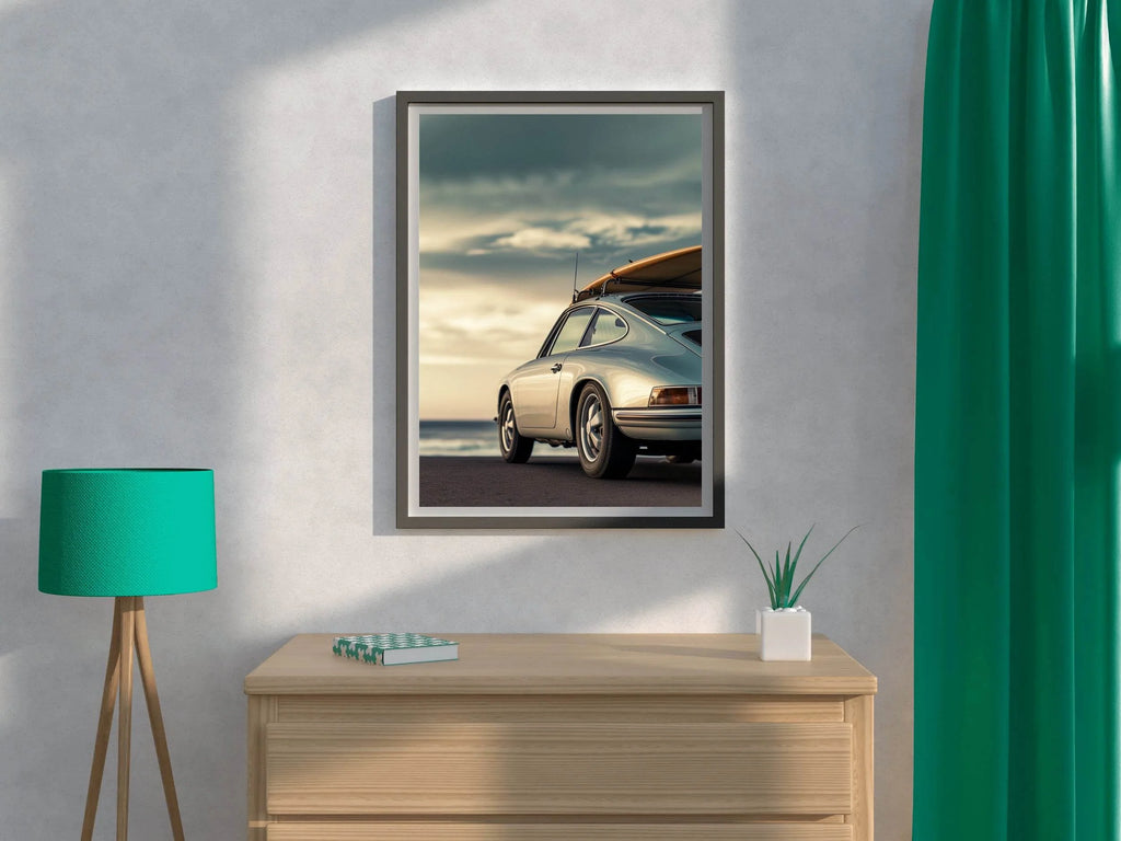 Porsche 911 Vintage Wall Art - beink online art store