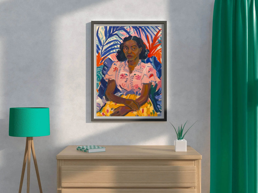 Africa Women Wall Art - beink online art store