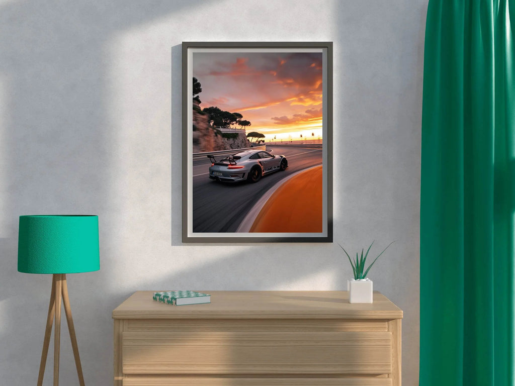 Porsche GT3 RS Facelift Wall Art - beink online art store