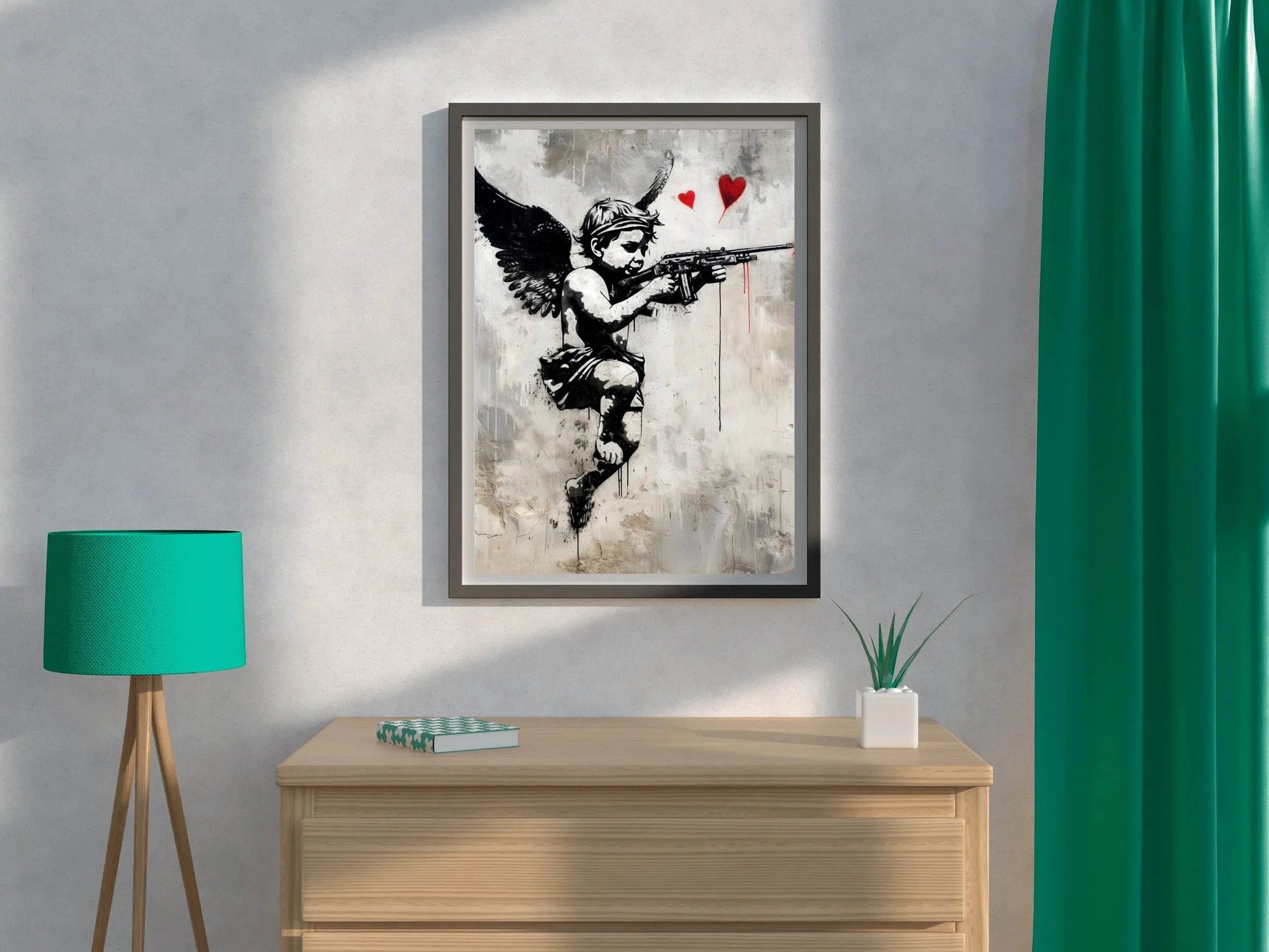 Angelic Warfare Wall Art - beink online art store