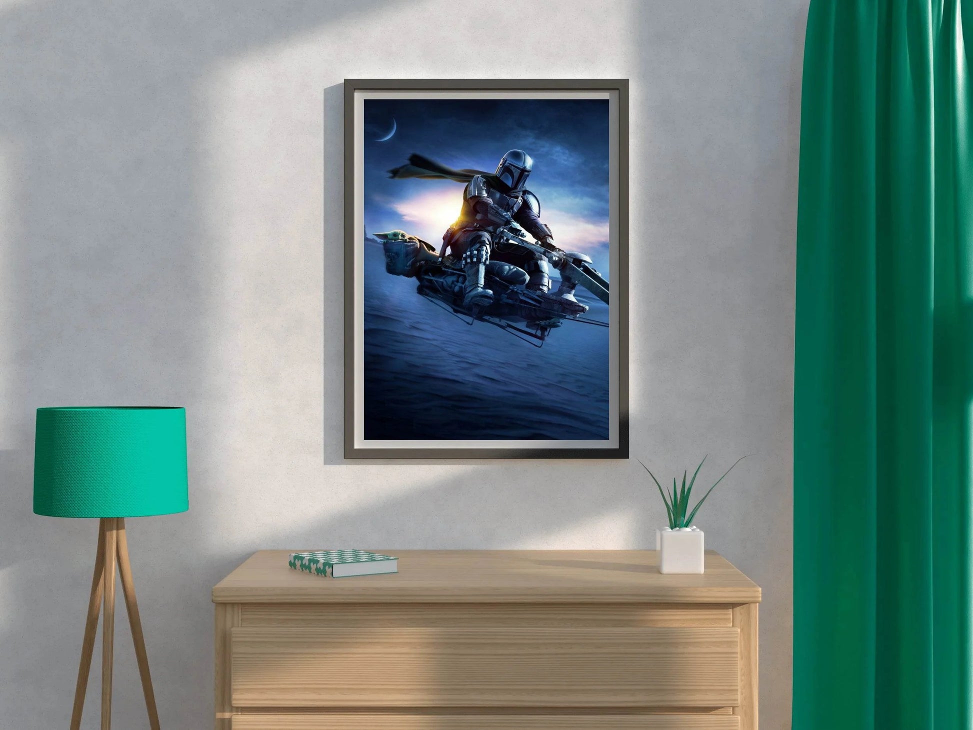 The Mandalorian Wall Art - beink online art store