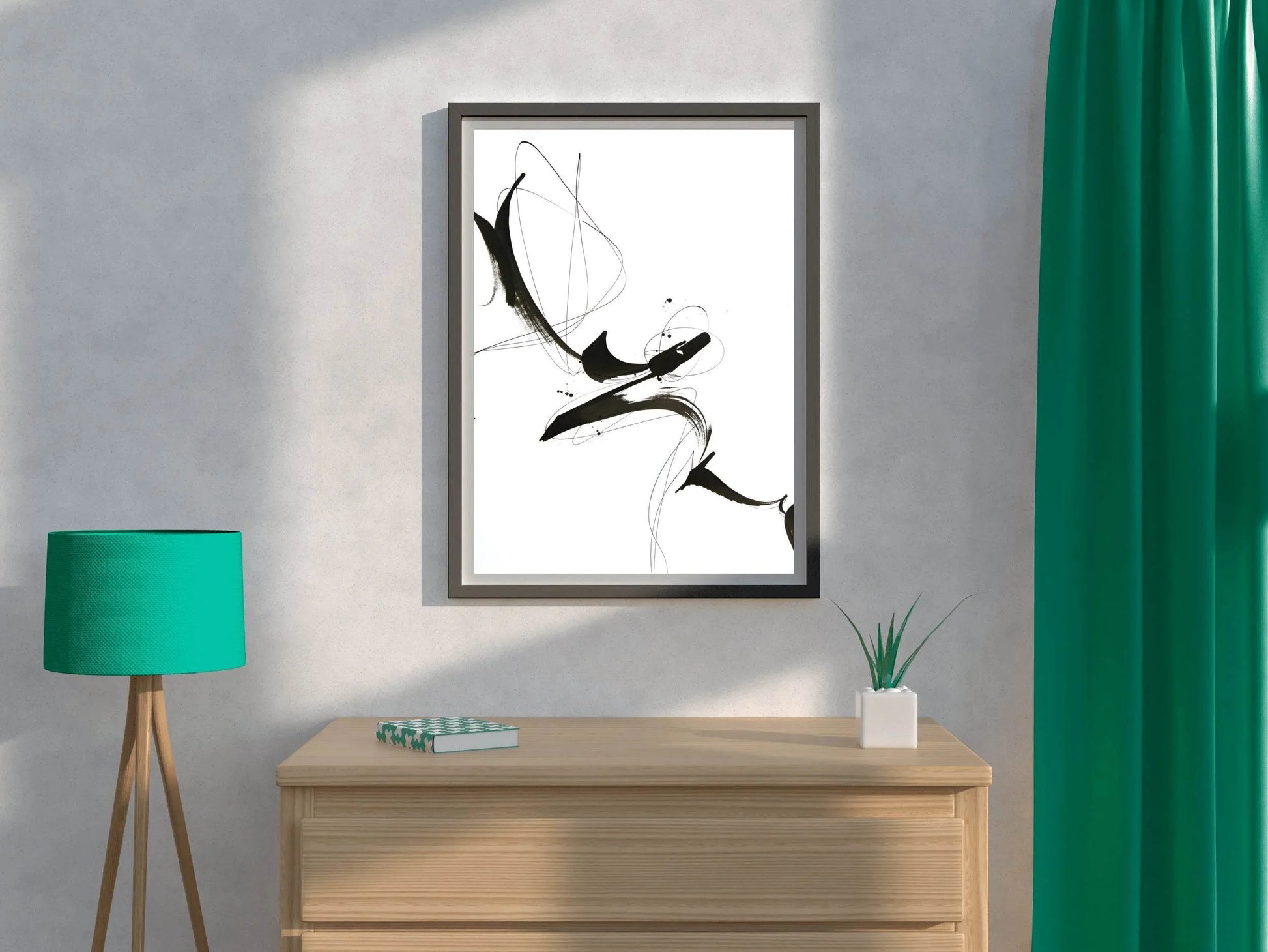 Fluid Dynamics Modern Wall Art - beink online art store
