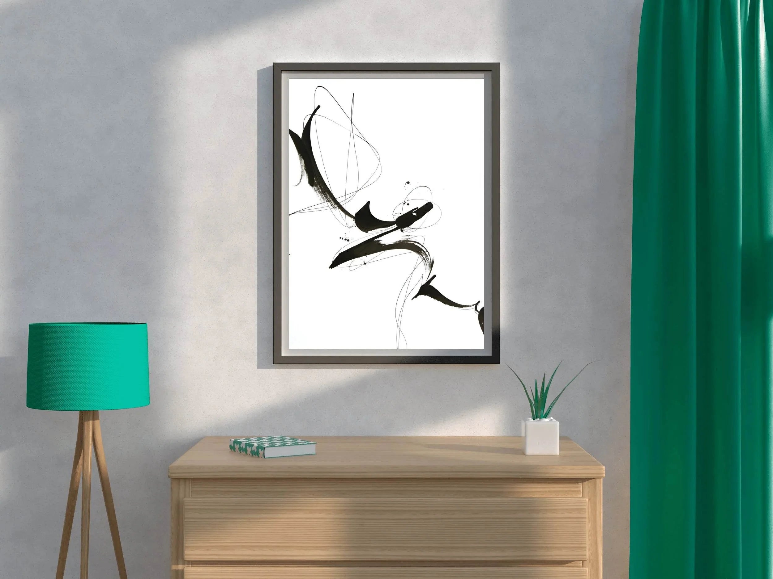 Fluid Dynamics Modern Wall Art - beink online art store