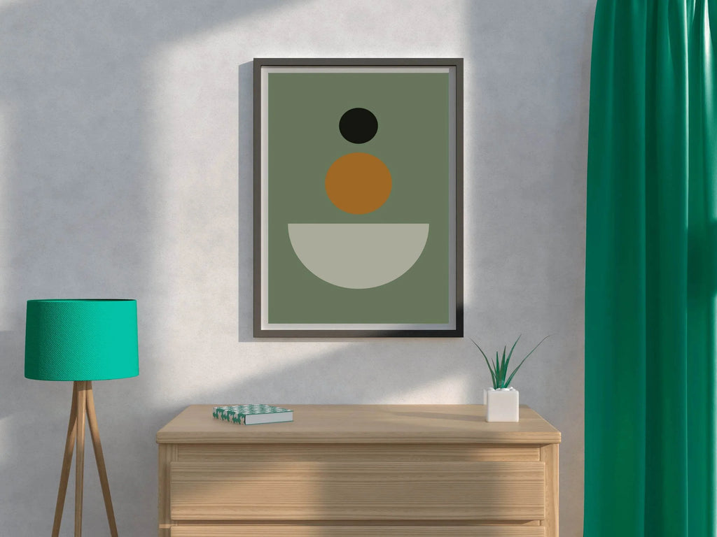 Geometric Shape Abstract Wall Art - beink online art store