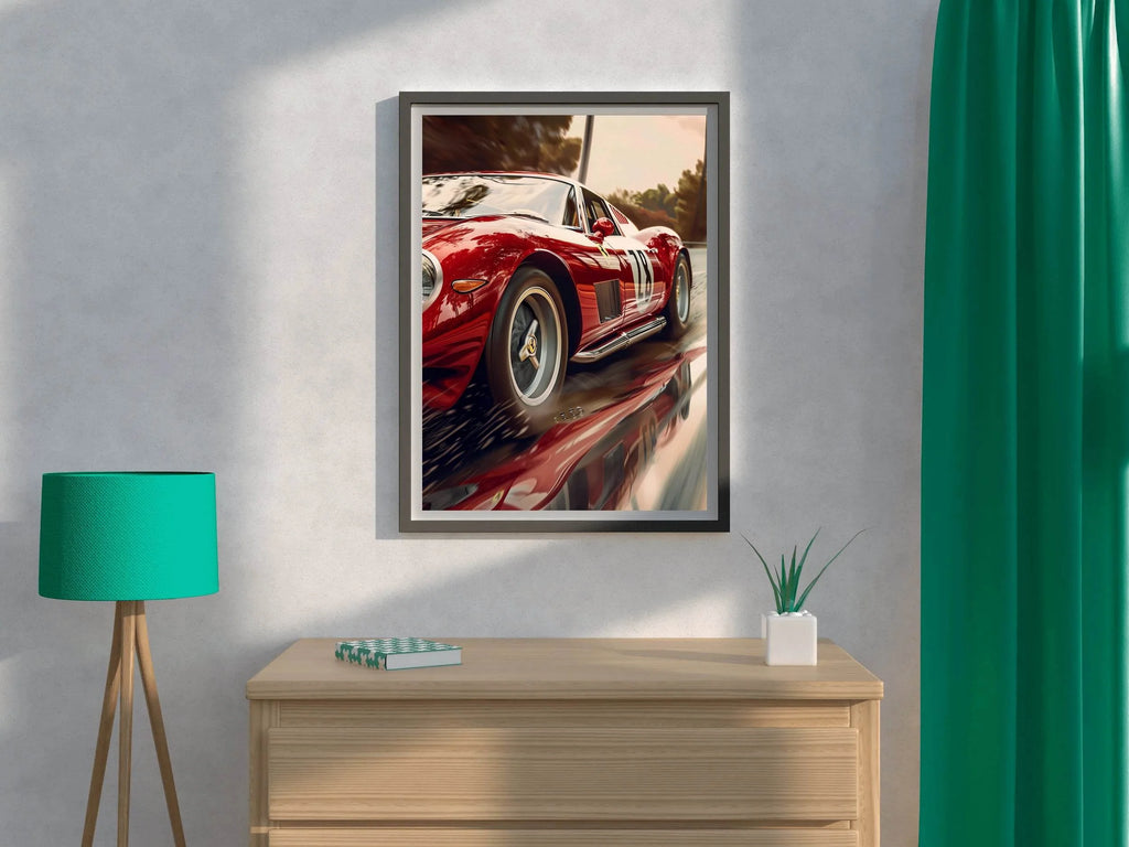 Porsche GTR Classic Sports Wall Art - beink online art store