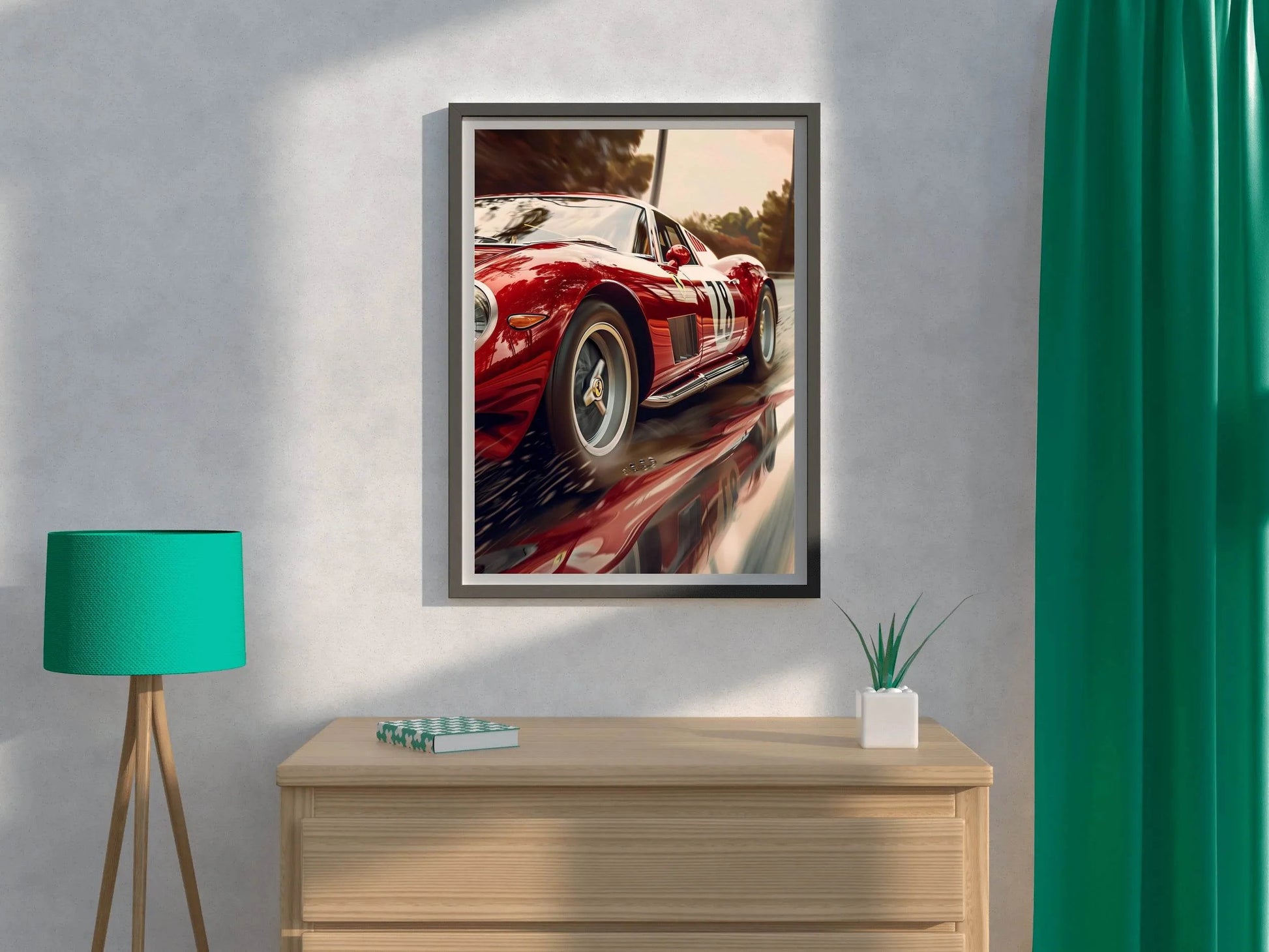 Porsche GTR Classic Sports Wall Art - beink online art store