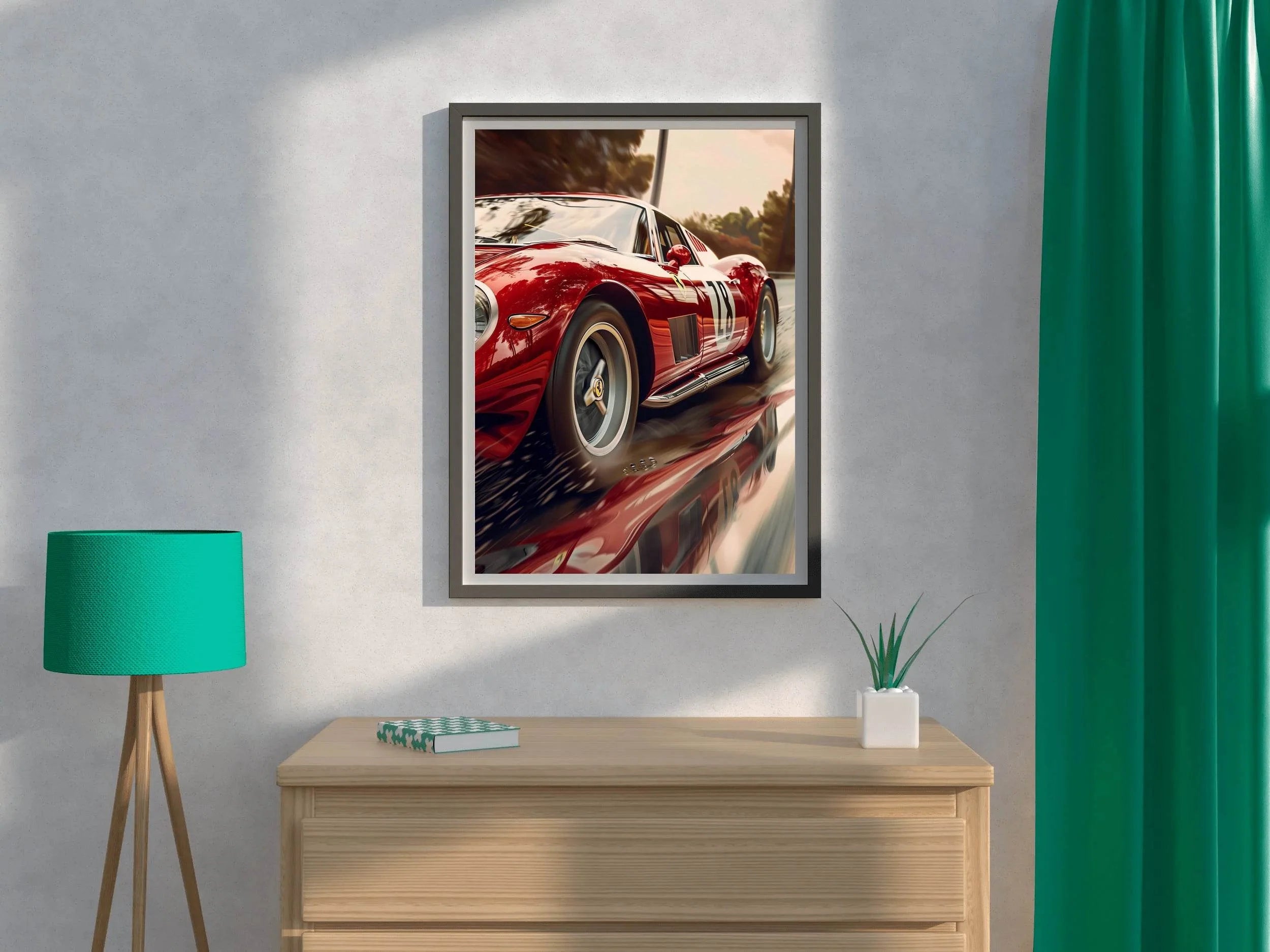 Porsche GTR Classic Sports Wall Art - beink online art store