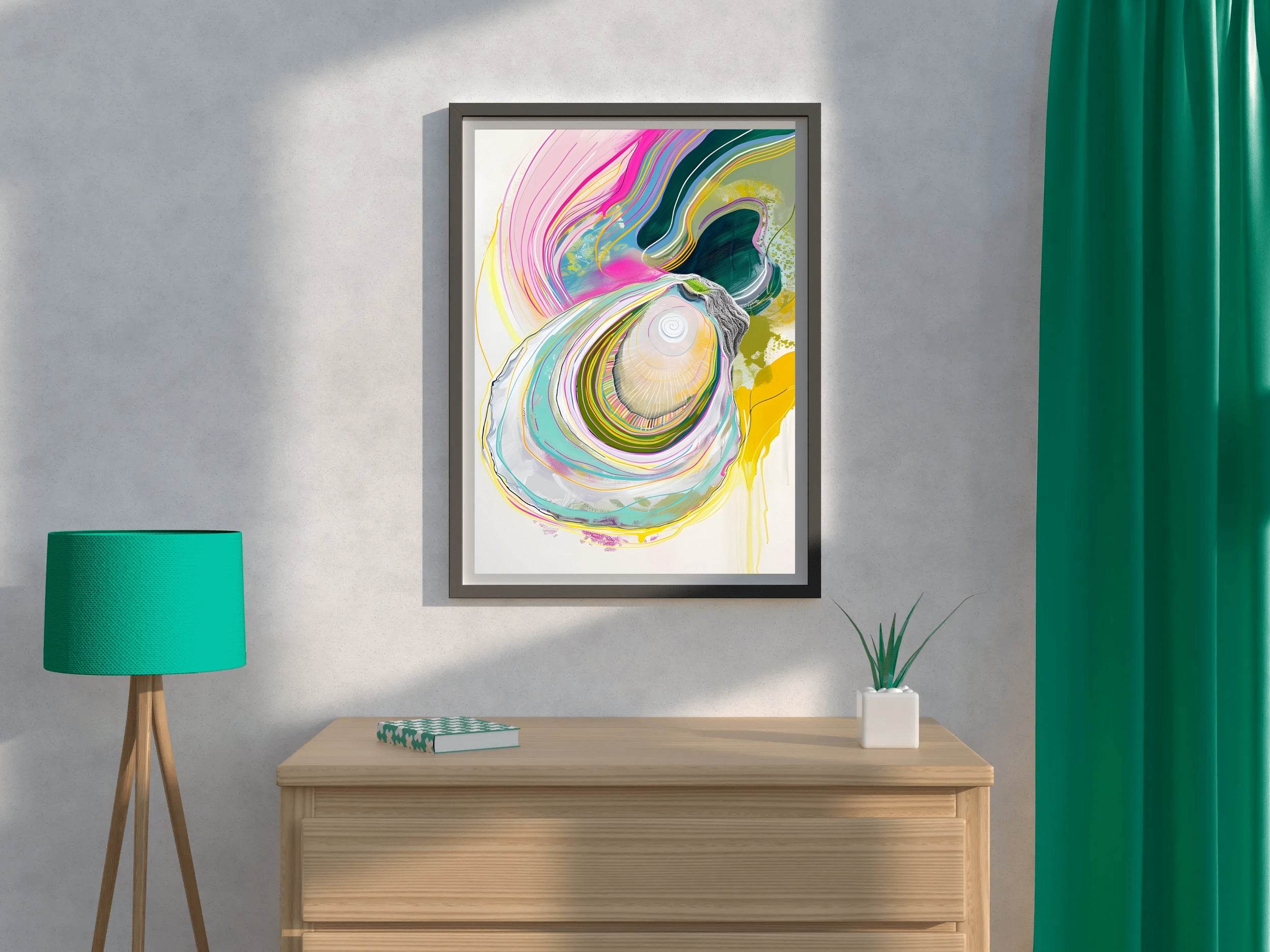 Colorful Watercolor Abstract Digital Art - beink online art store