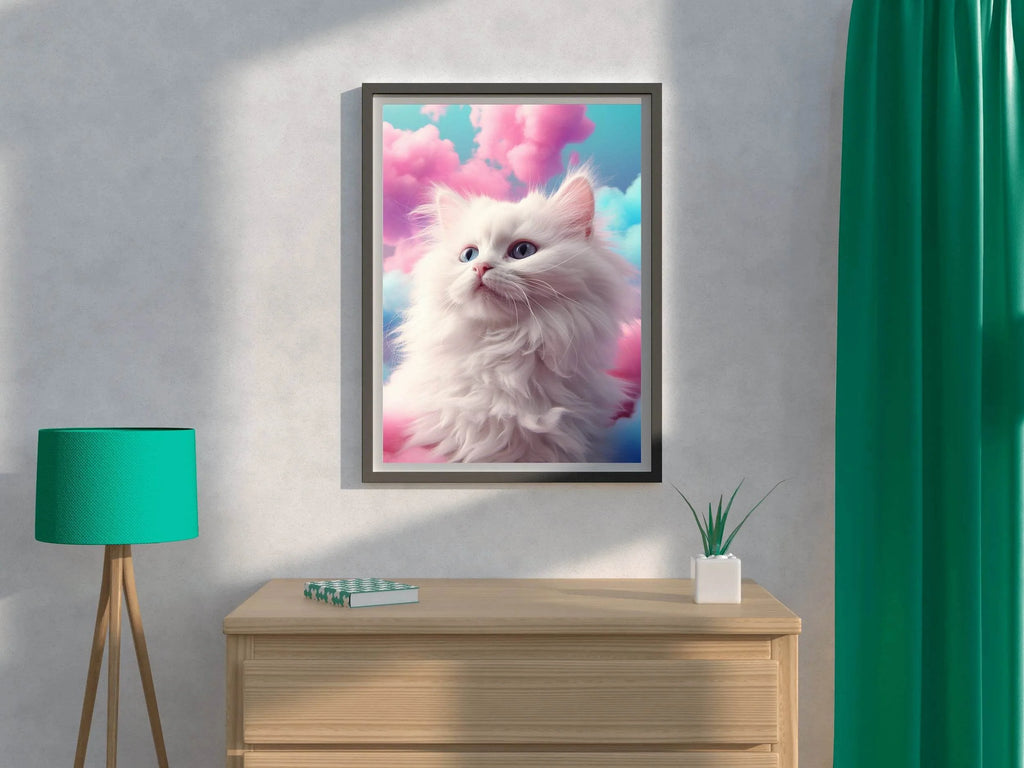 Persian Cat Animal Wall Art - beink online art store