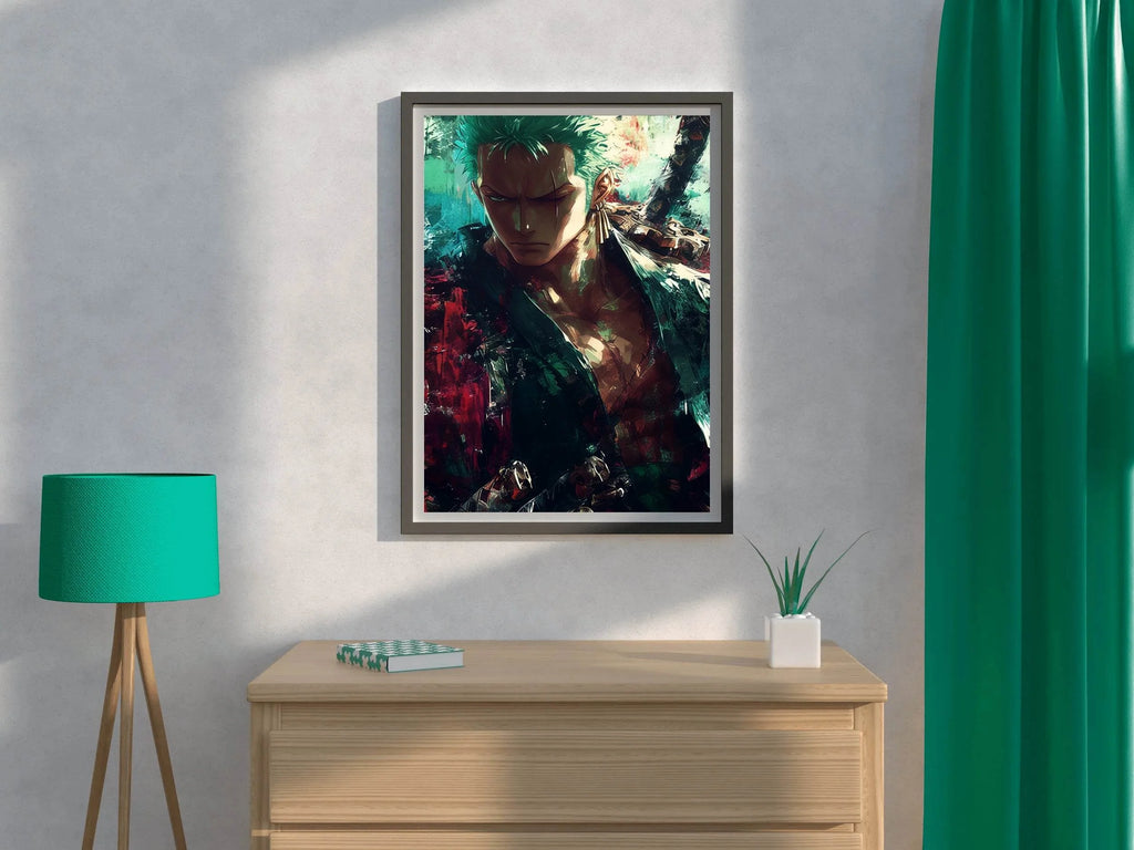 Zoro Character Digital Art - beink online art store