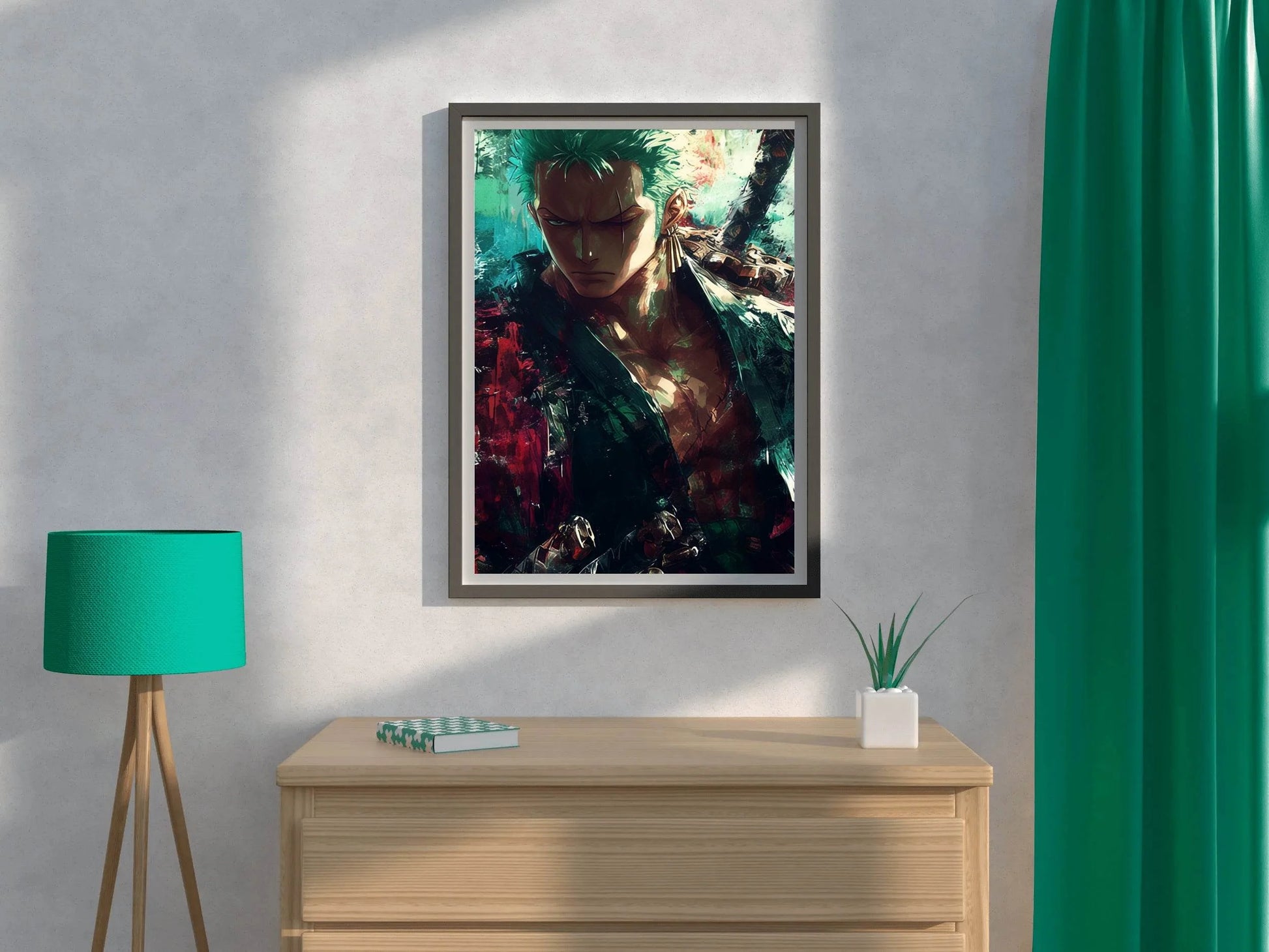Zoro Character Digital Art - beink online art store