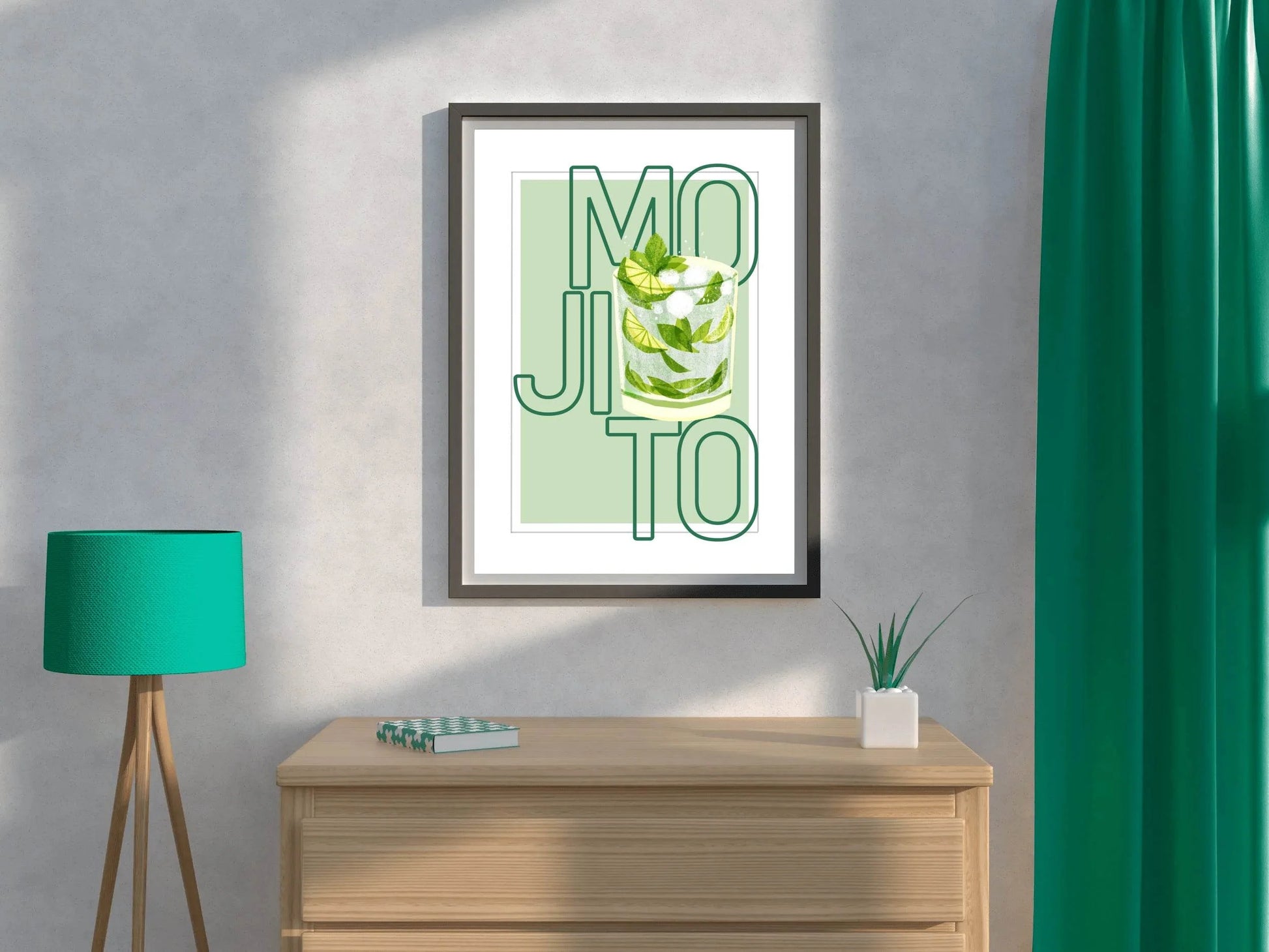 Sparkling Mojito Wall Art - beink online art store