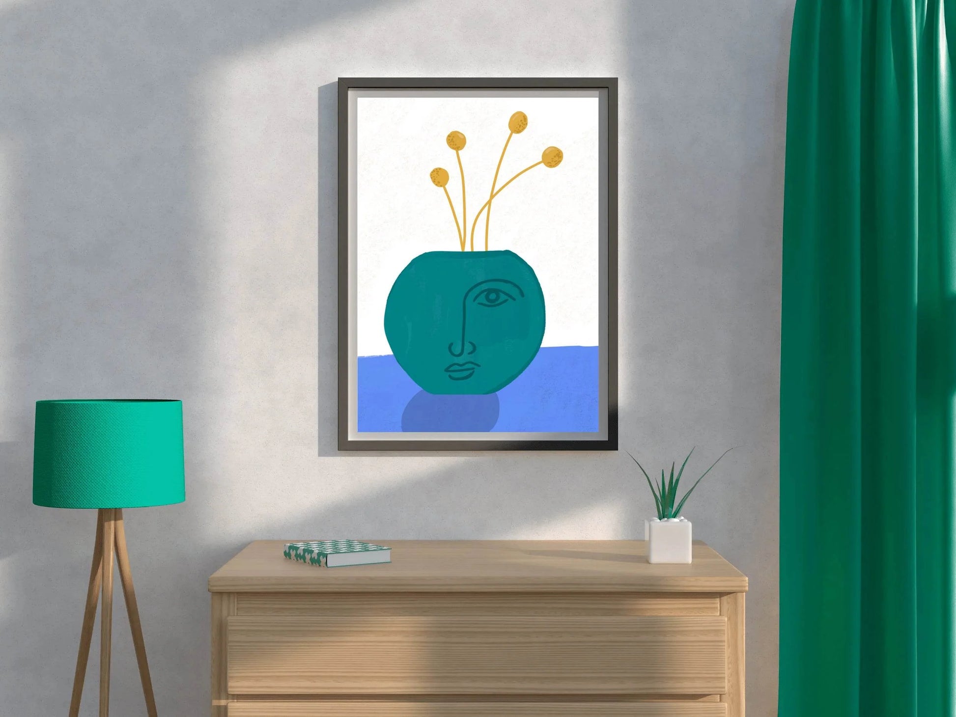 Matisse Style Vase Poster Wall Art - beink online art store