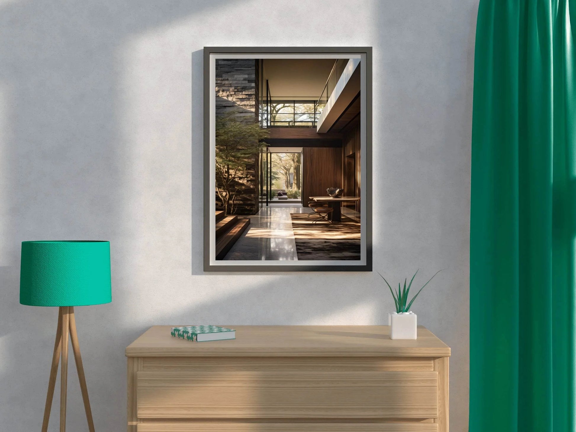 Paradise Penthouse Hall Wall Art - beink online art store