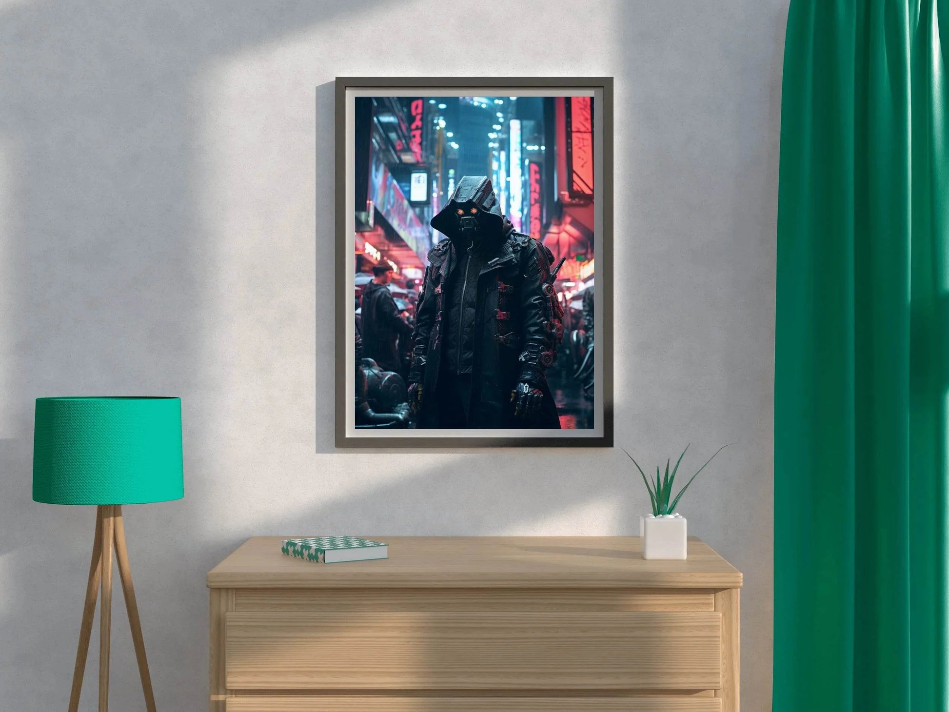 Killer Black Cyberpunk - beink online art store