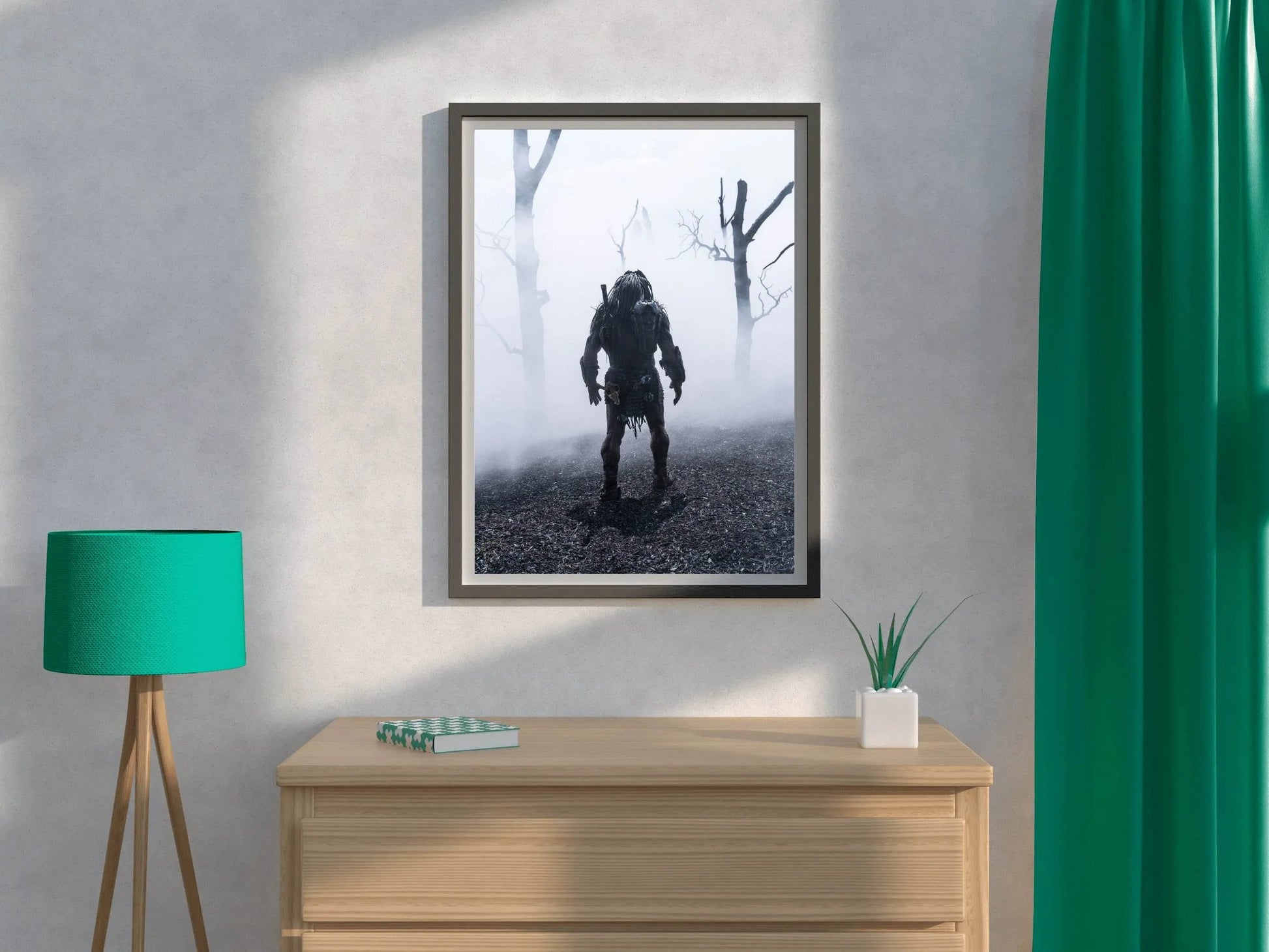Prey Character in Woods Wall Art - beink online art store