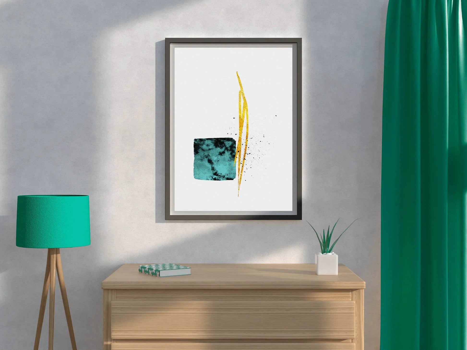 Texture Geometric Abstract Wall Art - beink online art store