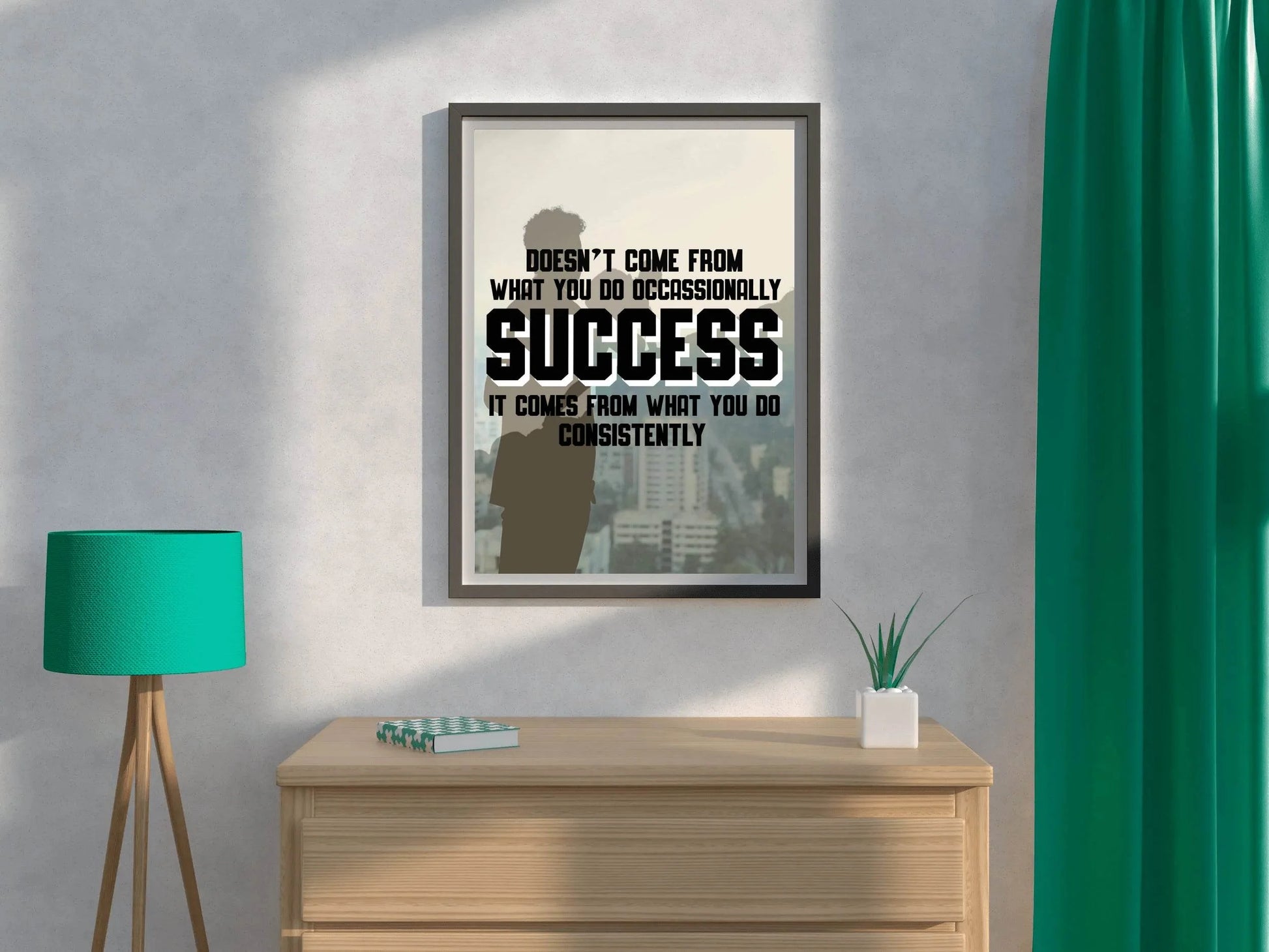 Success Motivational Wall Art - beink online art store