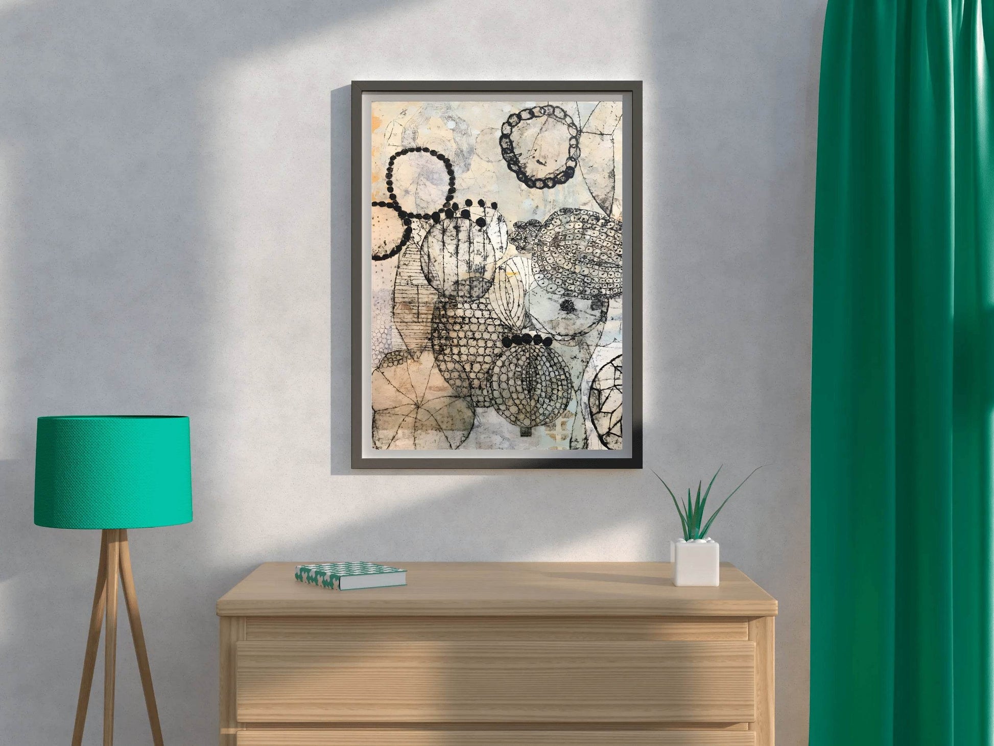 Seeds and Beads Wall Art - beink online art store