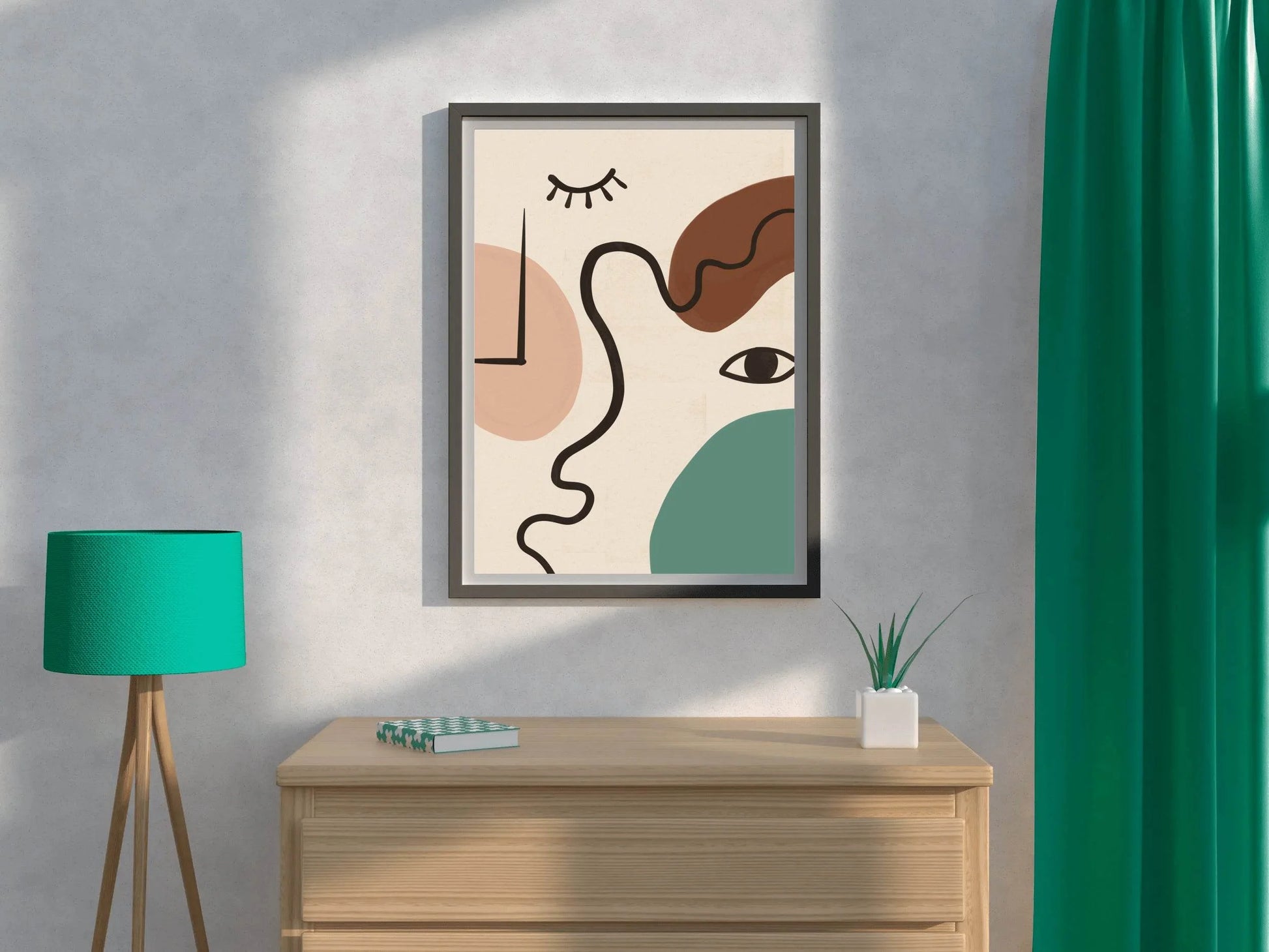 Mixed Faces Wall Art - beink online art store