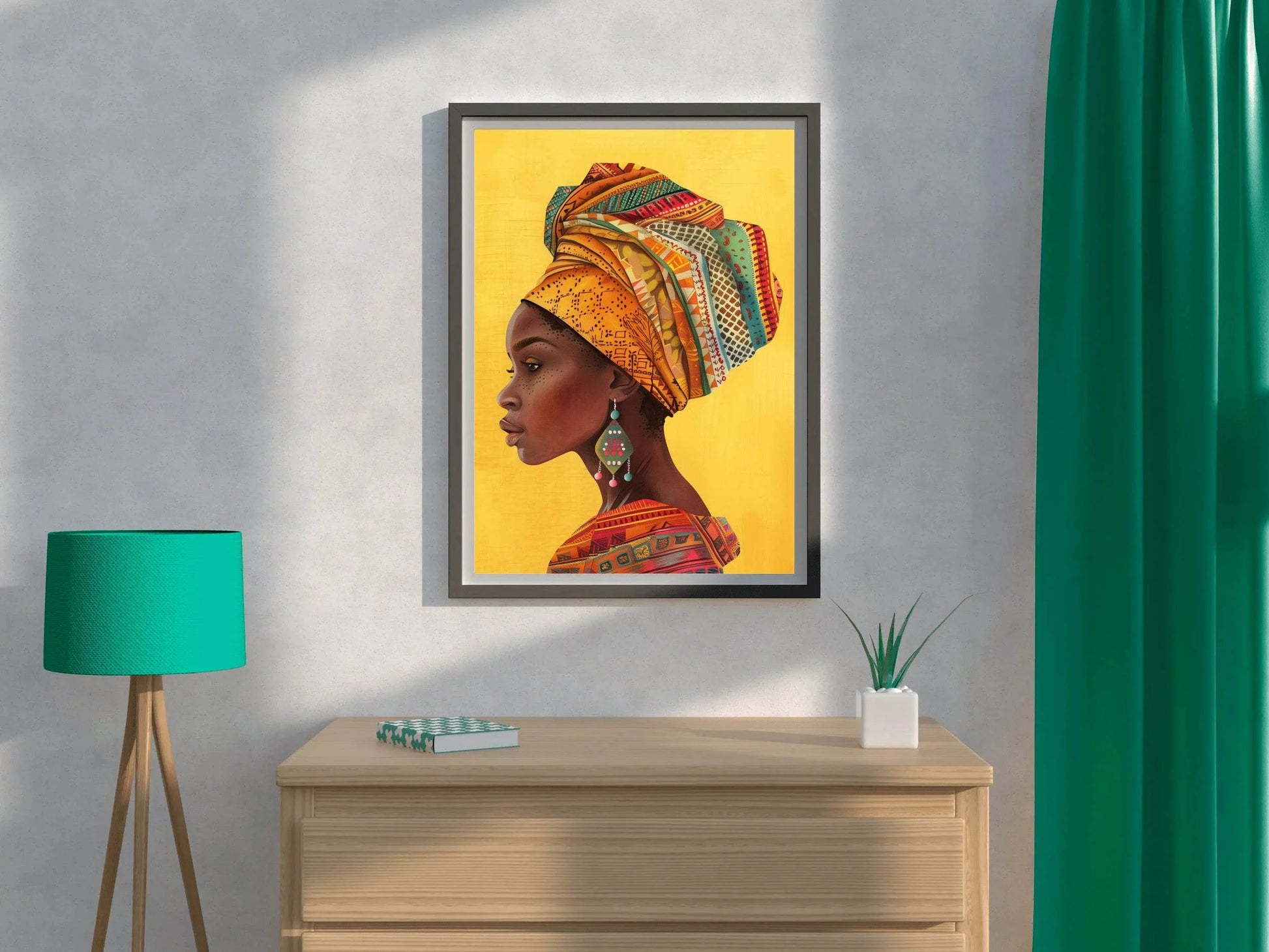 African Beauty Faces Wall Art - beink online art store