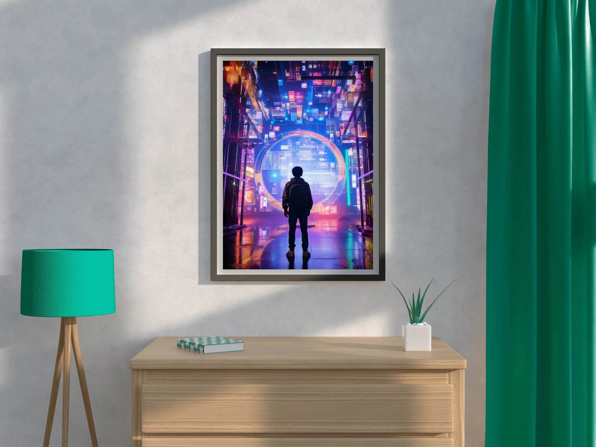 Against Technology Wall Art - beink online art store