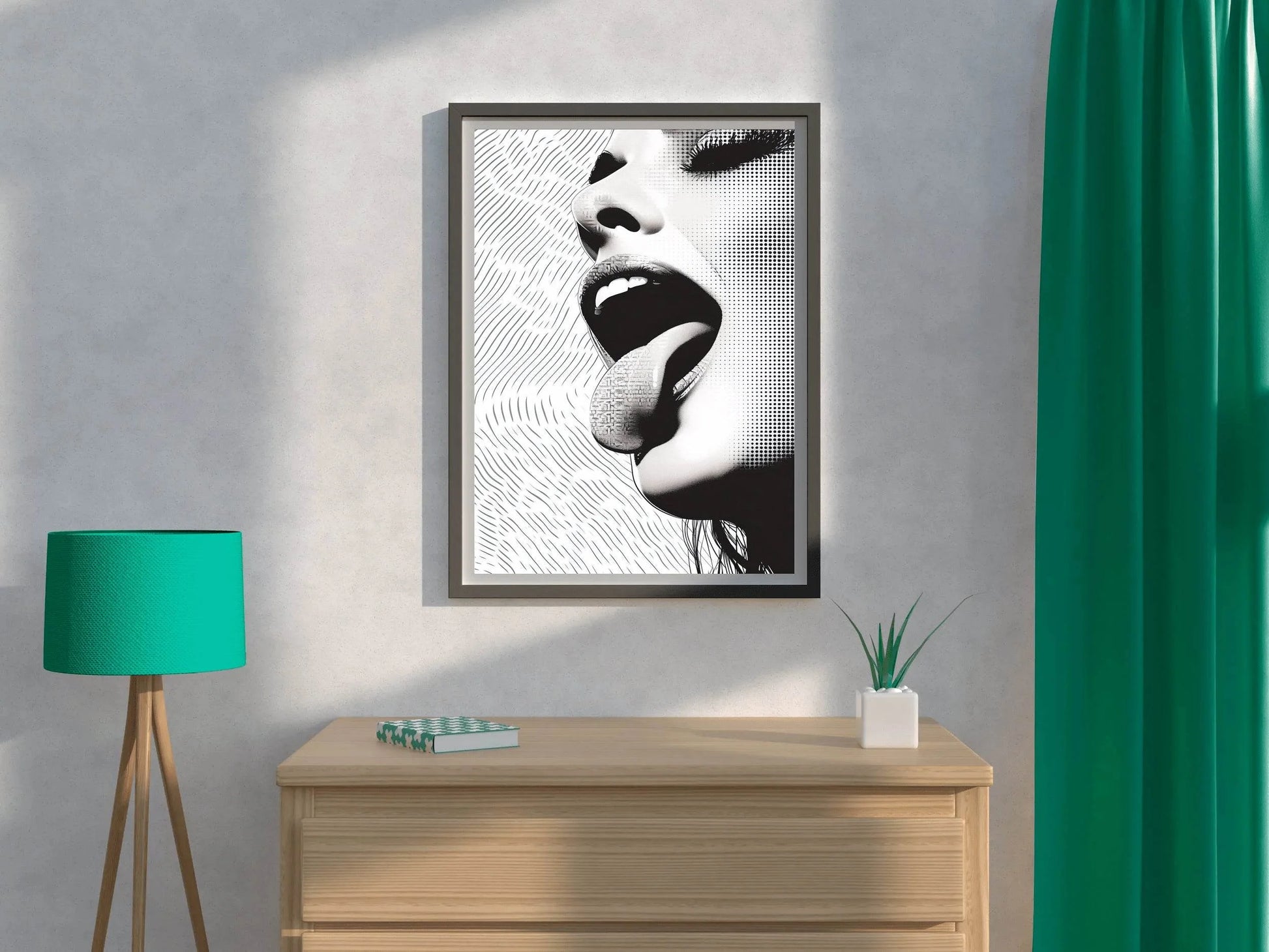 Graphic Glam Modern Wall Art - beink online art store