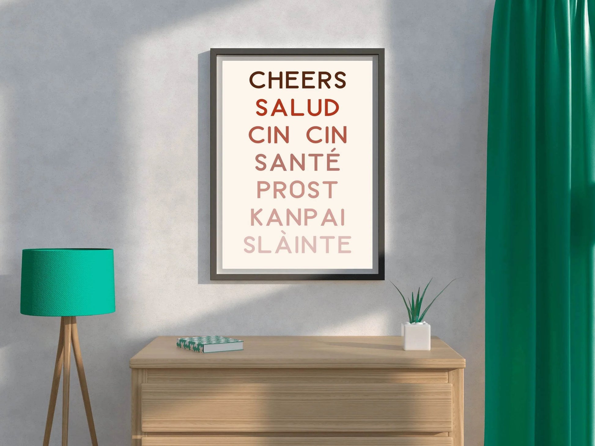 Cheers Wall Art - beink online art store