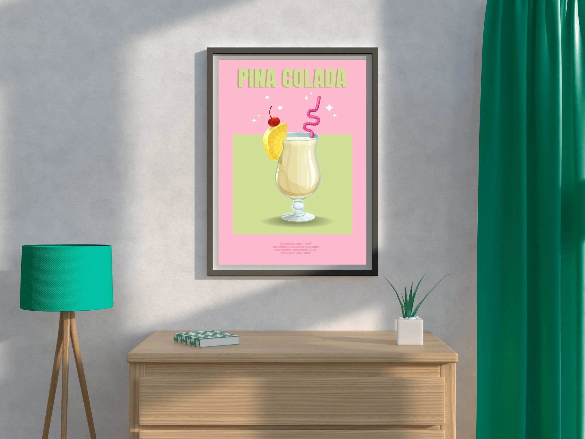 PinaColada Mix Wall Art - beink online art store
