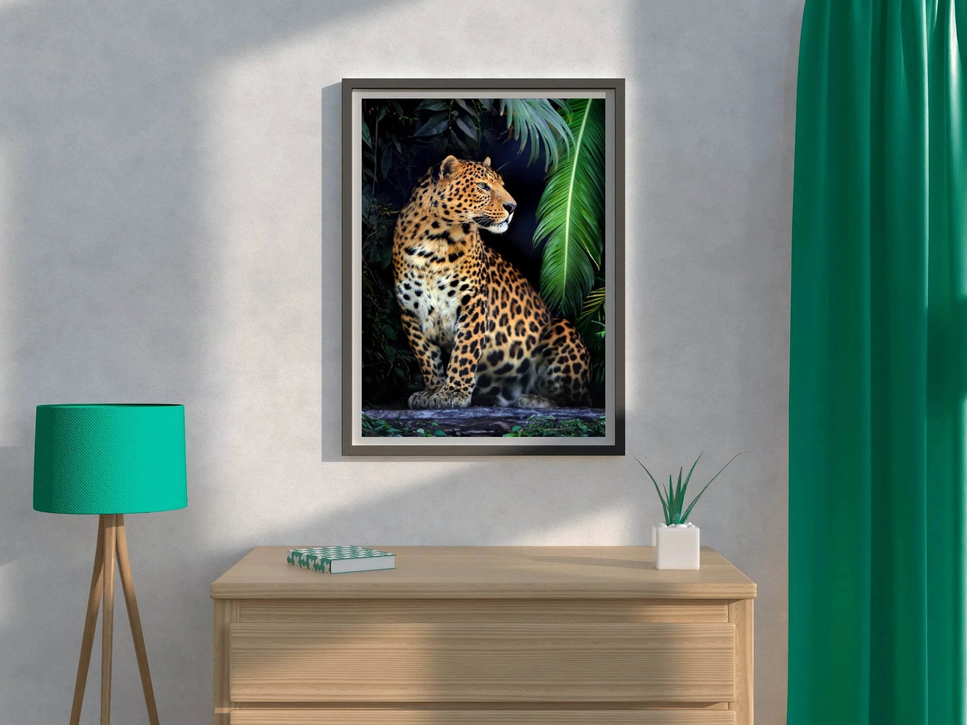 Indochinese Leopard Wall Art - beink online art store