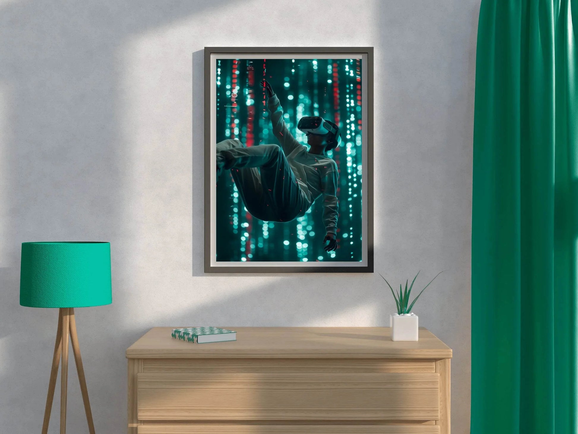 Matrix Virtual Reality Wall Art - beink online art store