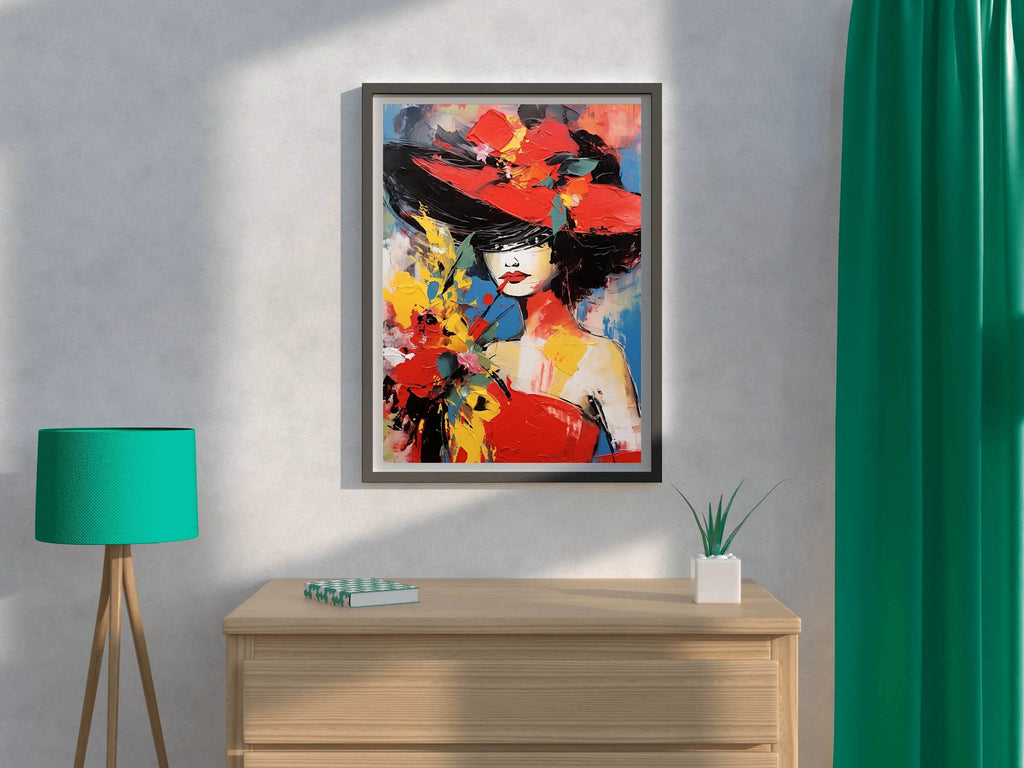 Flower Bride Painting - beink online art store