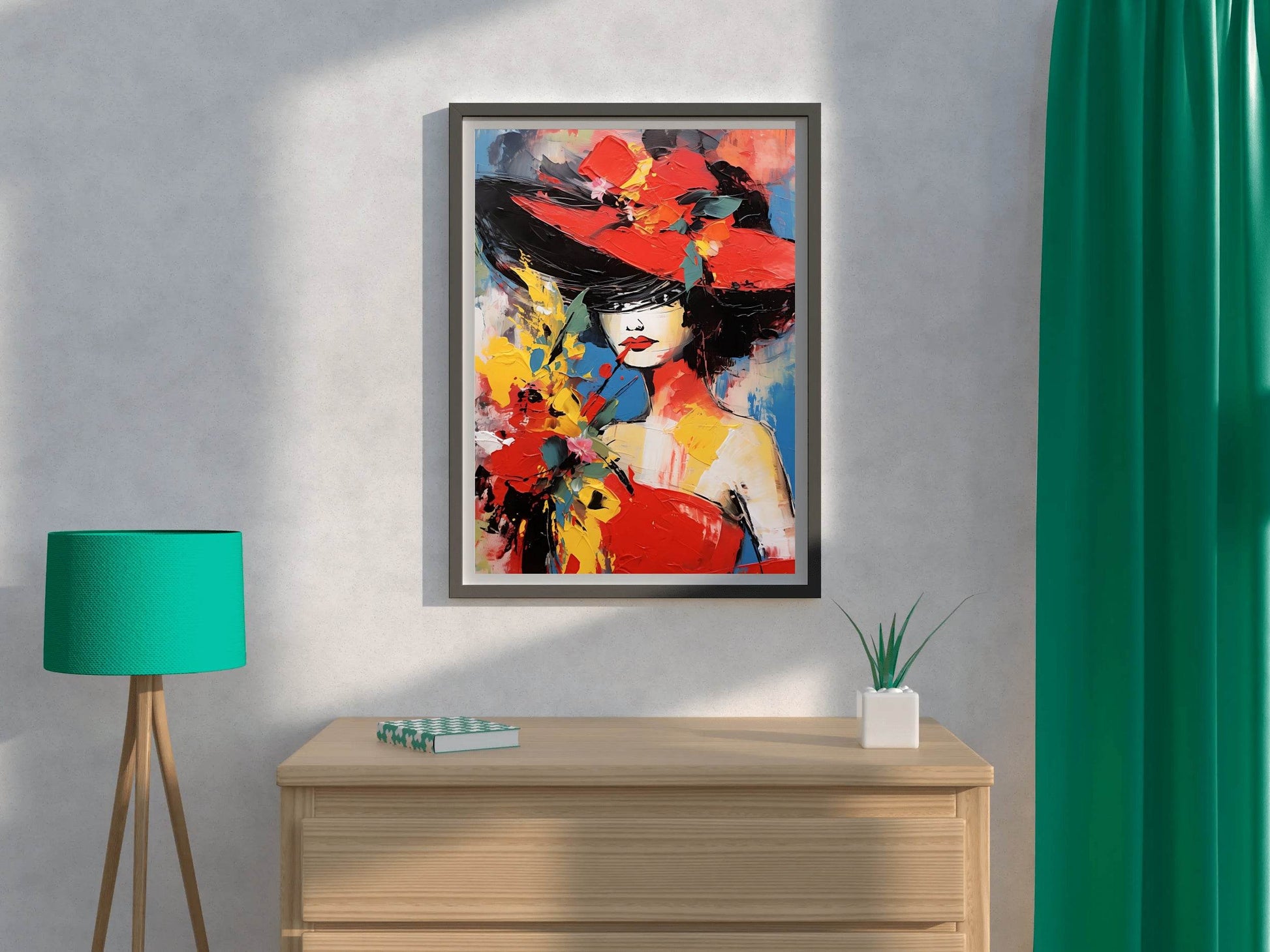 Flower Bride Painting - beink online art store