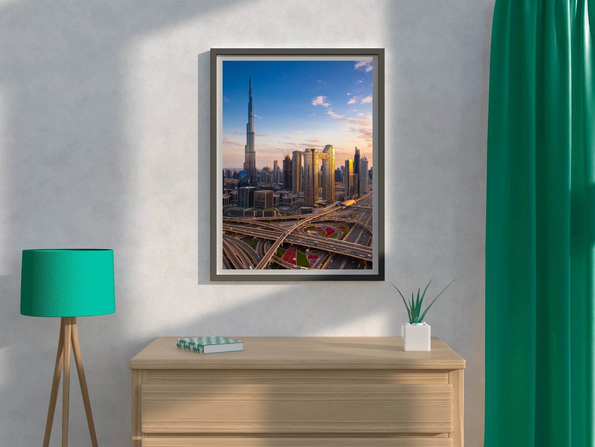 Dubai's Urban Majesty Wall Art - beink online art store