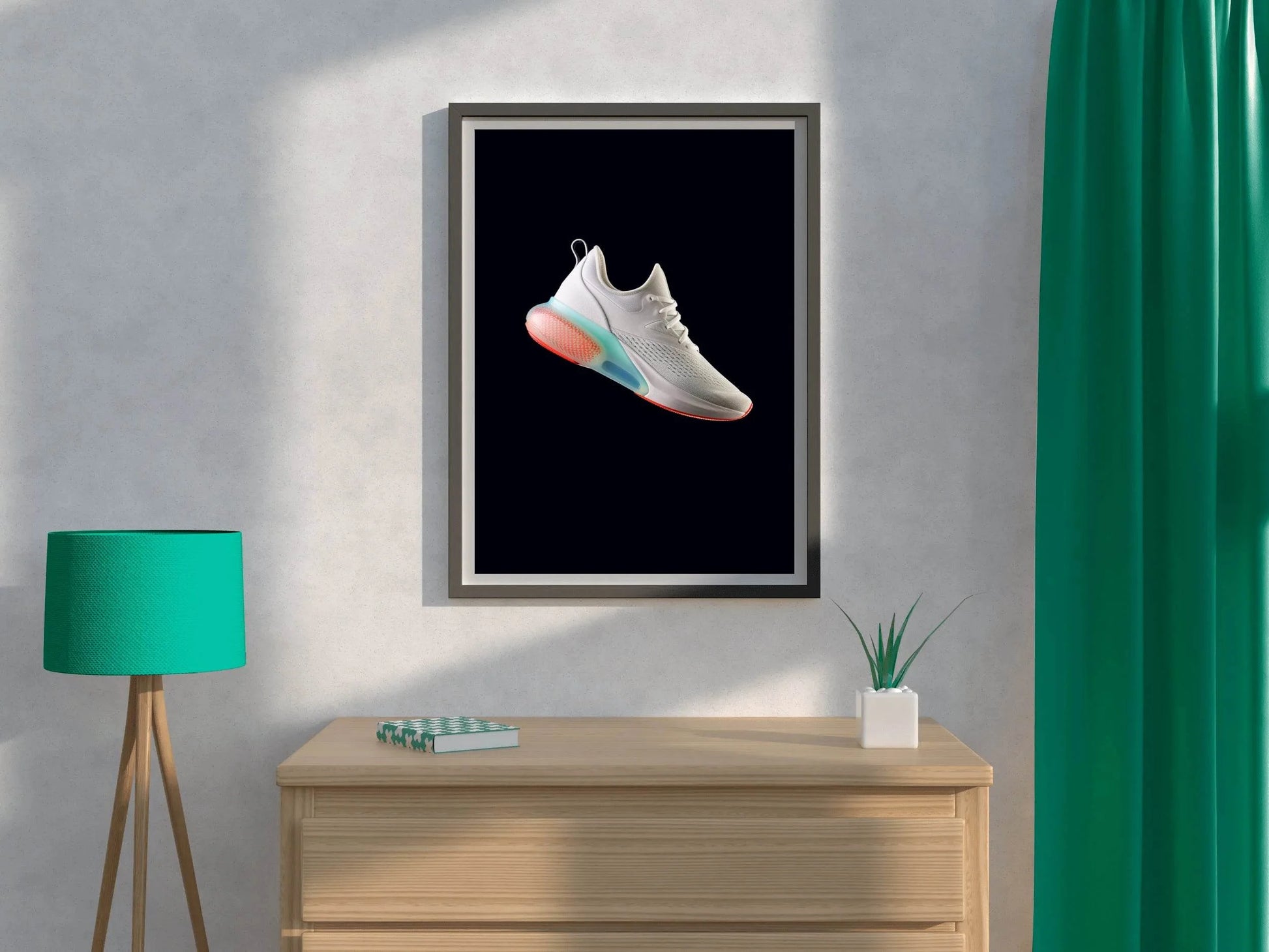 Joyride Running Shoes Wall Art - beink online art store