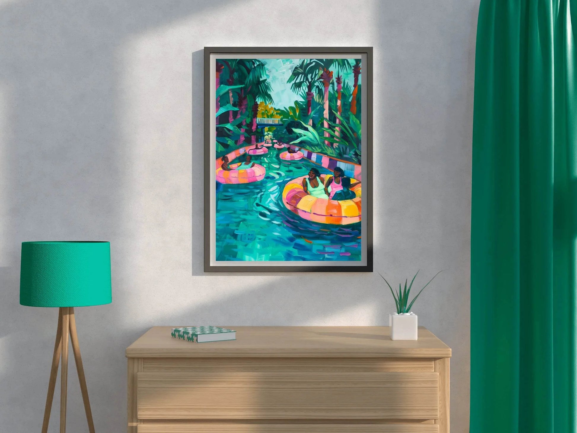 Lazy River Day Wall Art - beink online art store