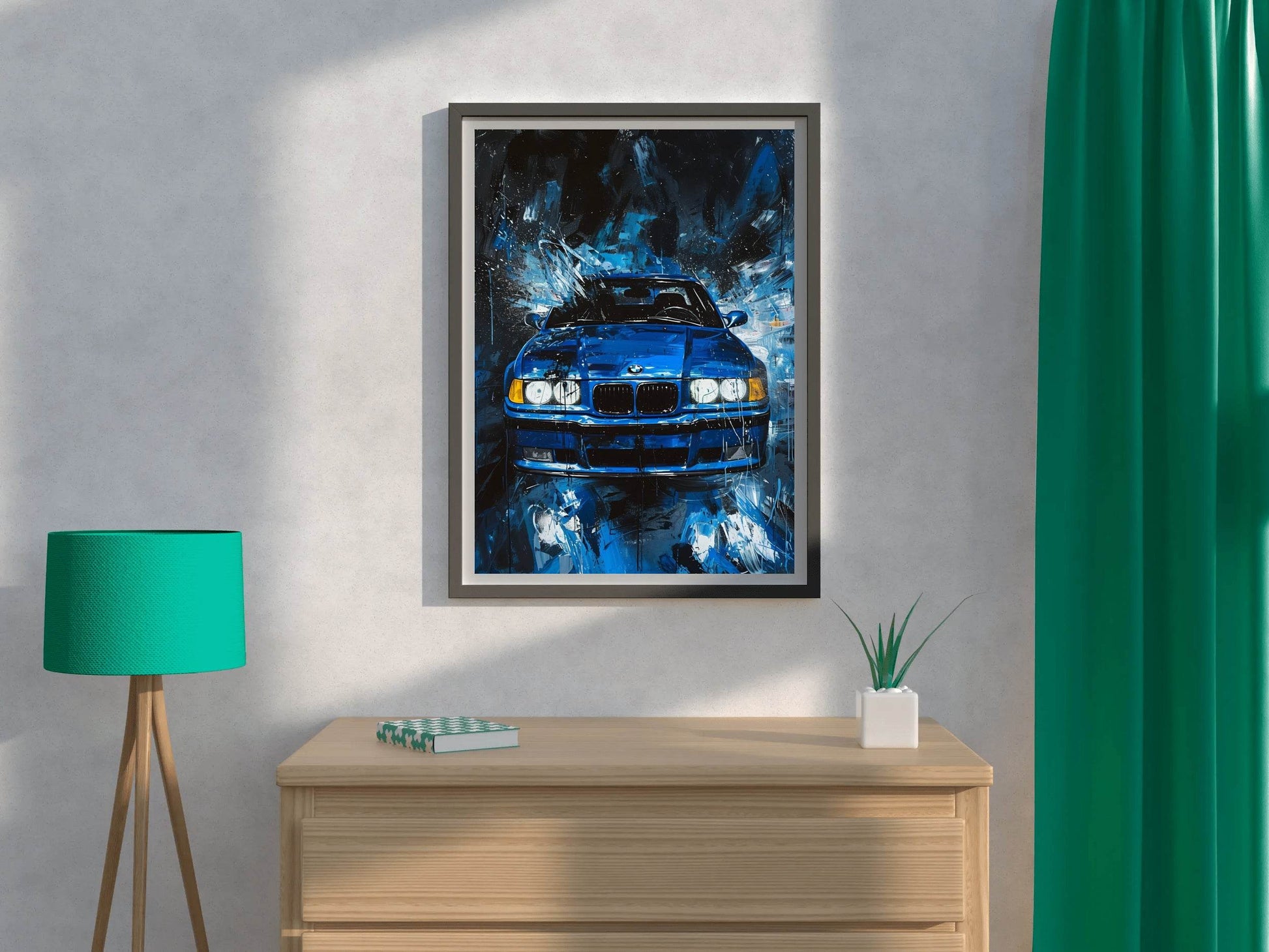 BMW Painting Wall Art - beink online art store