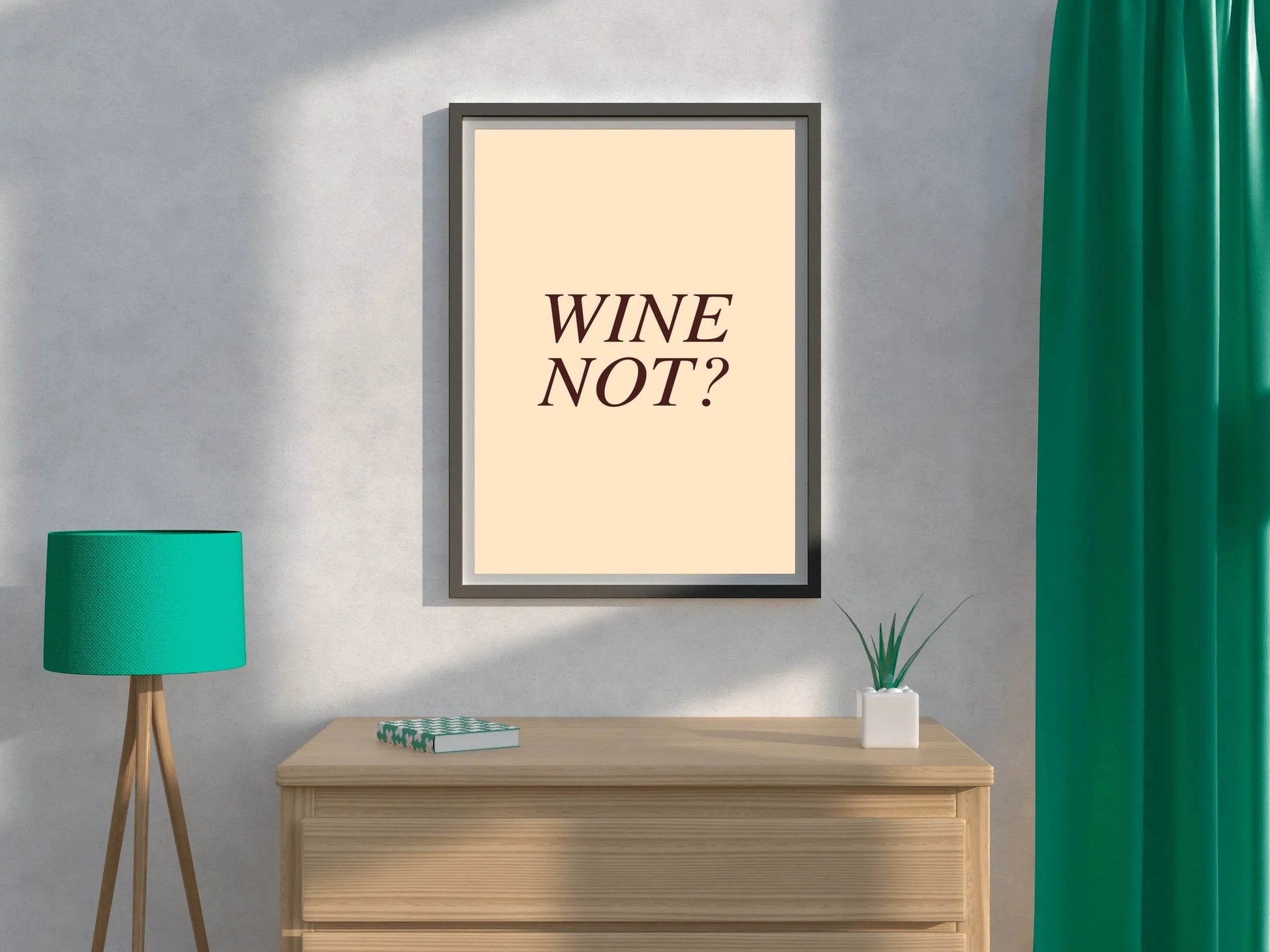 Wine Not Wall Art - beink online art store