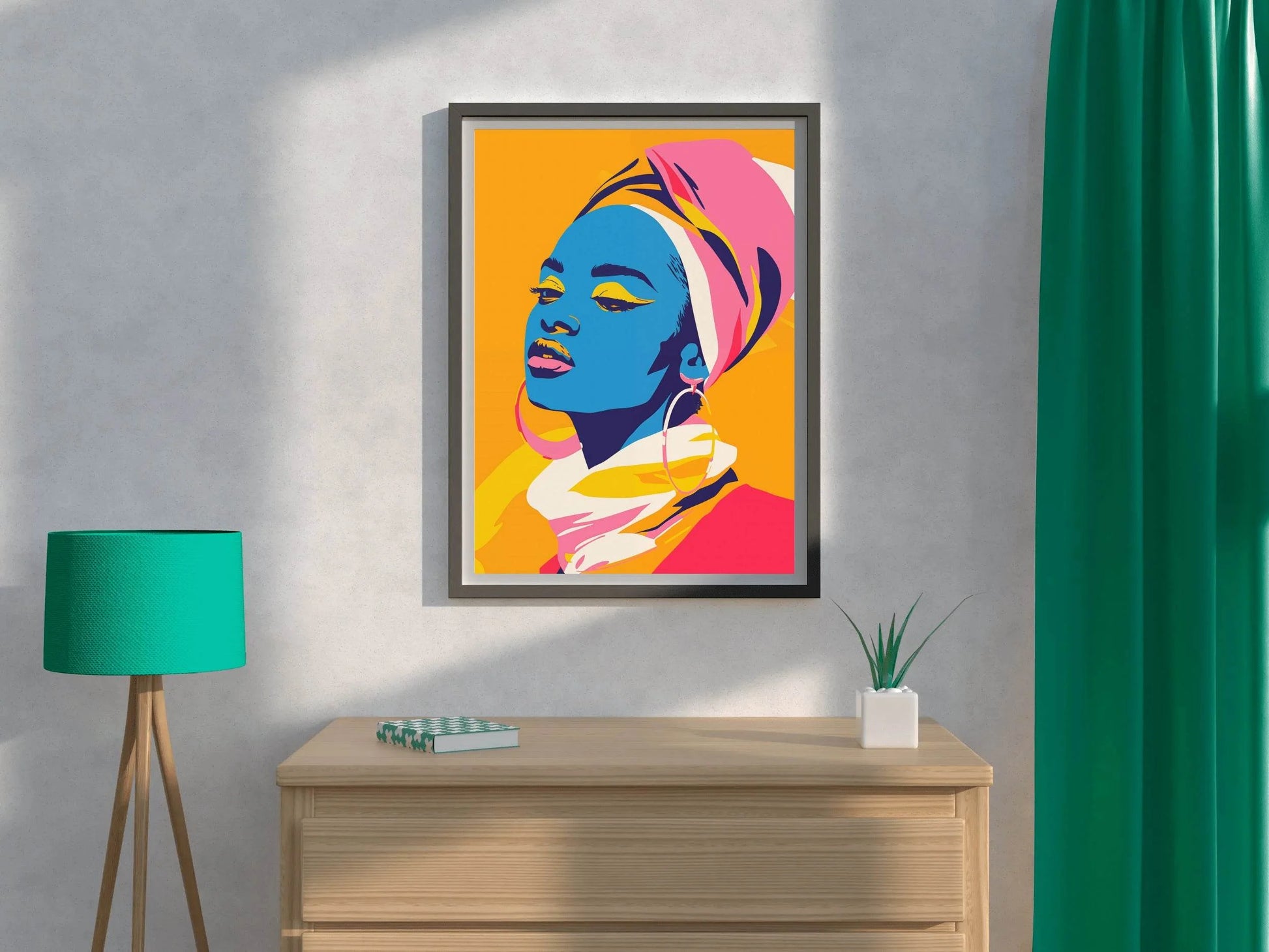 Abstract Woman Wall Art - beink online art store
